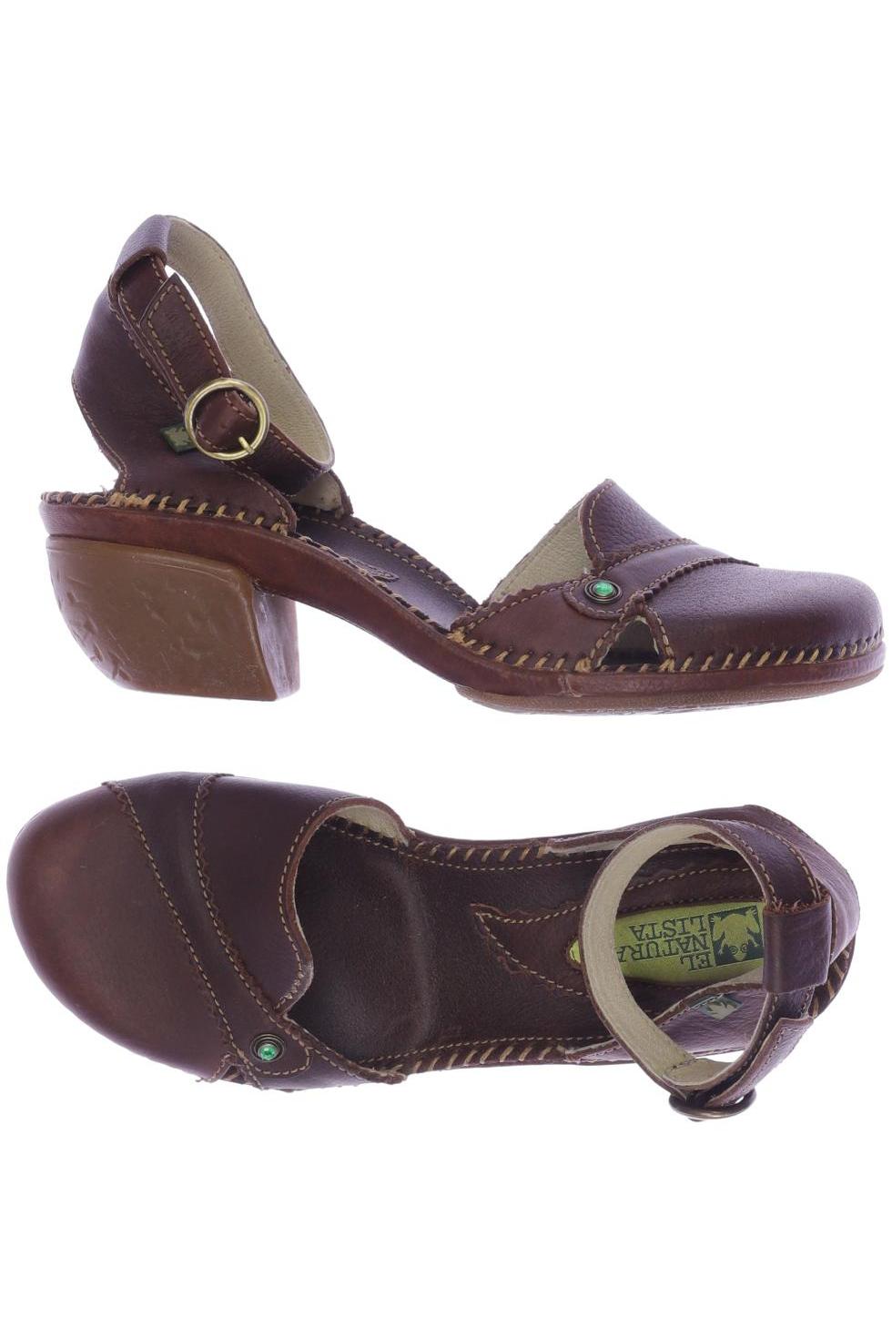 

El Naturalista Damen Sandale, braun, Gr. 38
