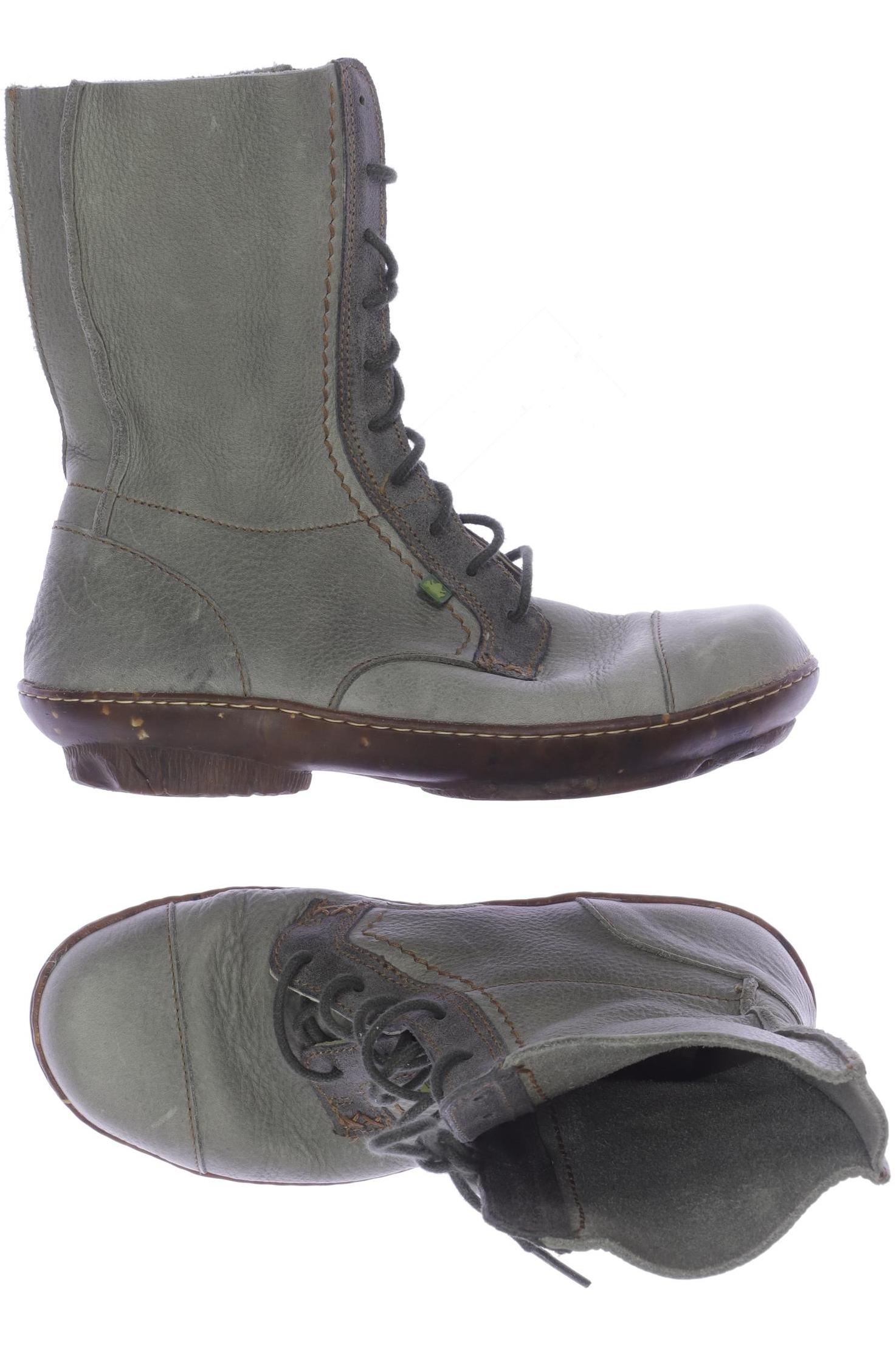 

El Naturalista Damen Stiefelette, grün, Gr. 36