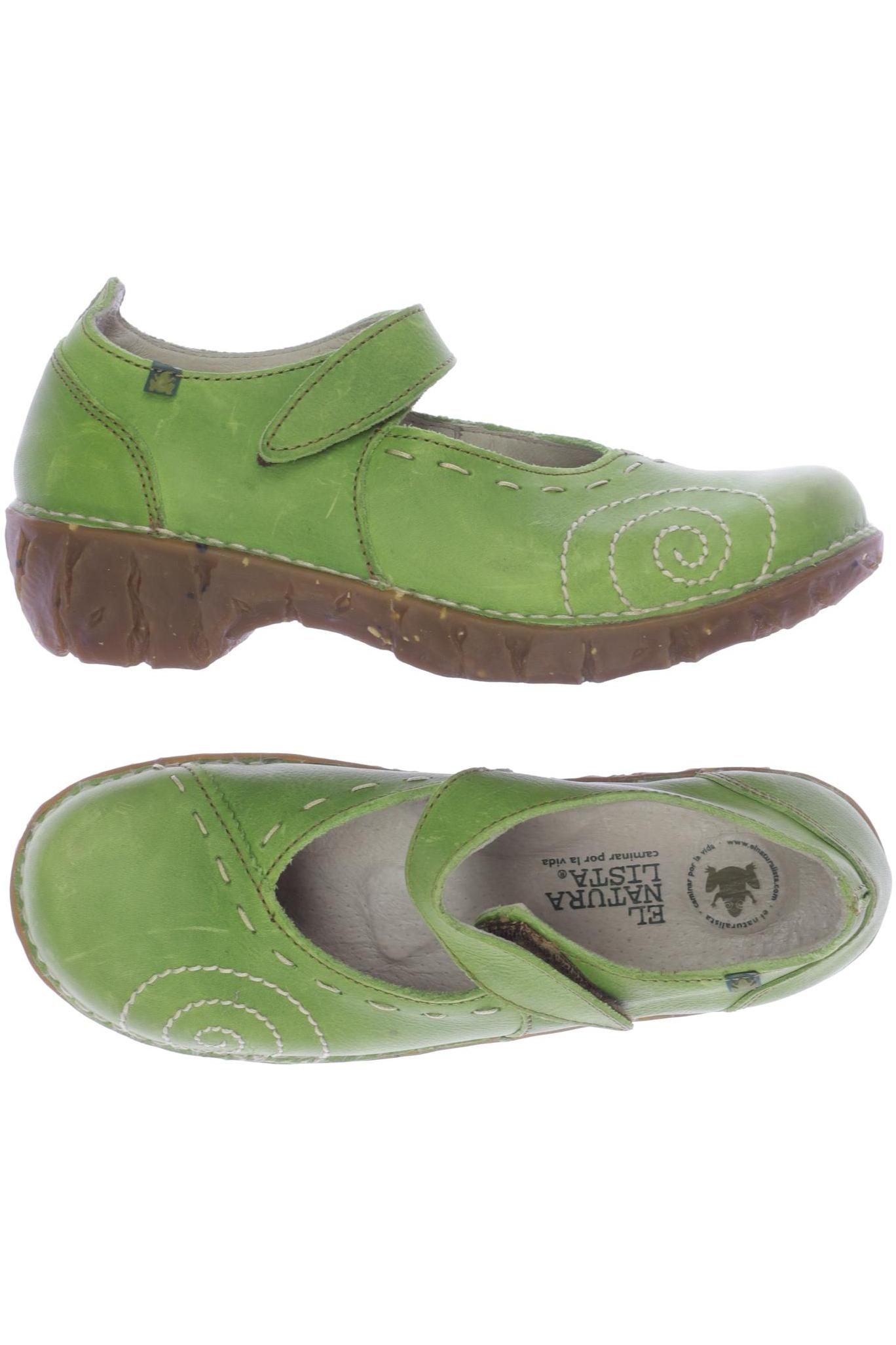 

El Naturalista Damen Halbschuh, grün, Gr. 40