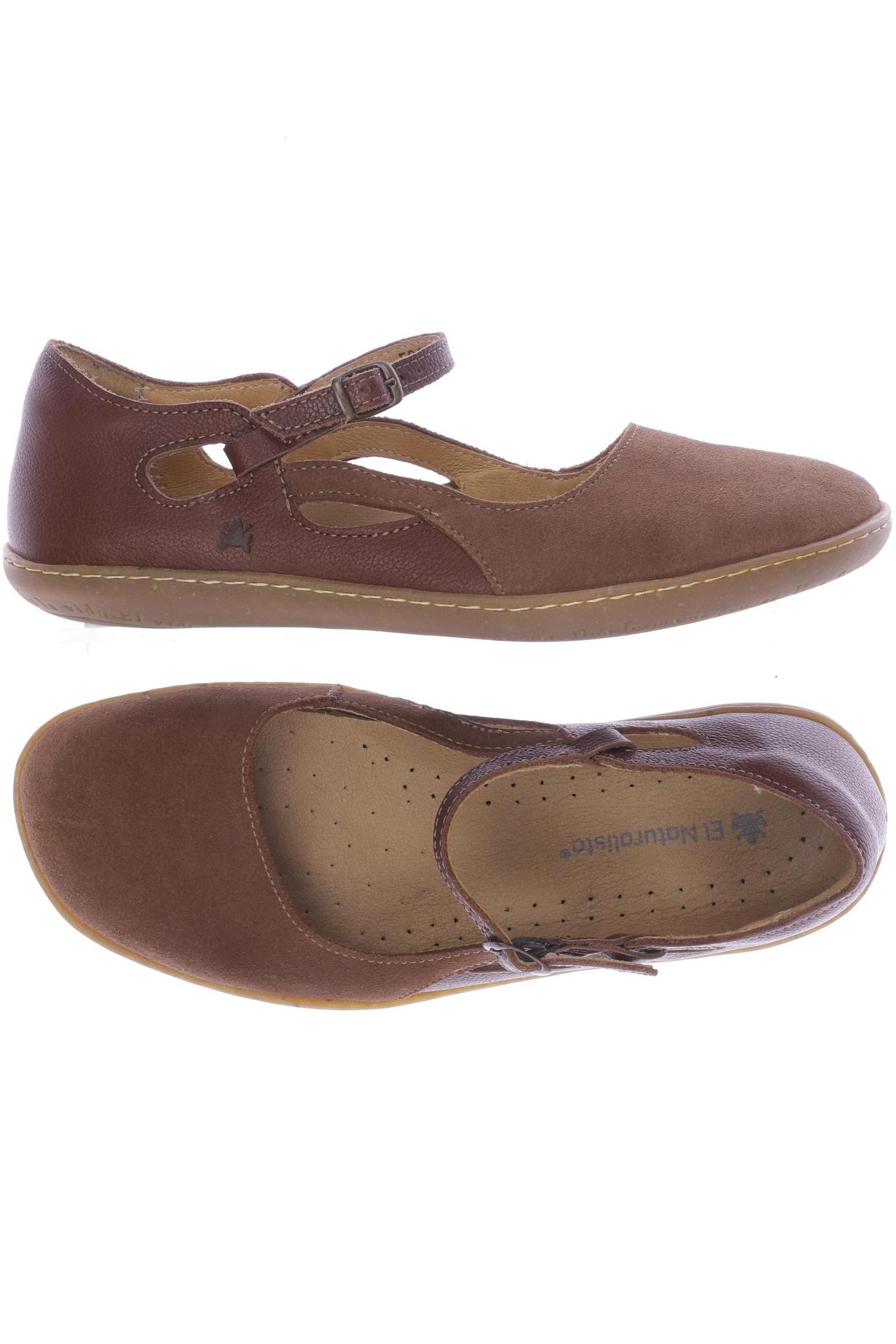 

El Naturalista Damen Ballerinas, braun, Gr. 38