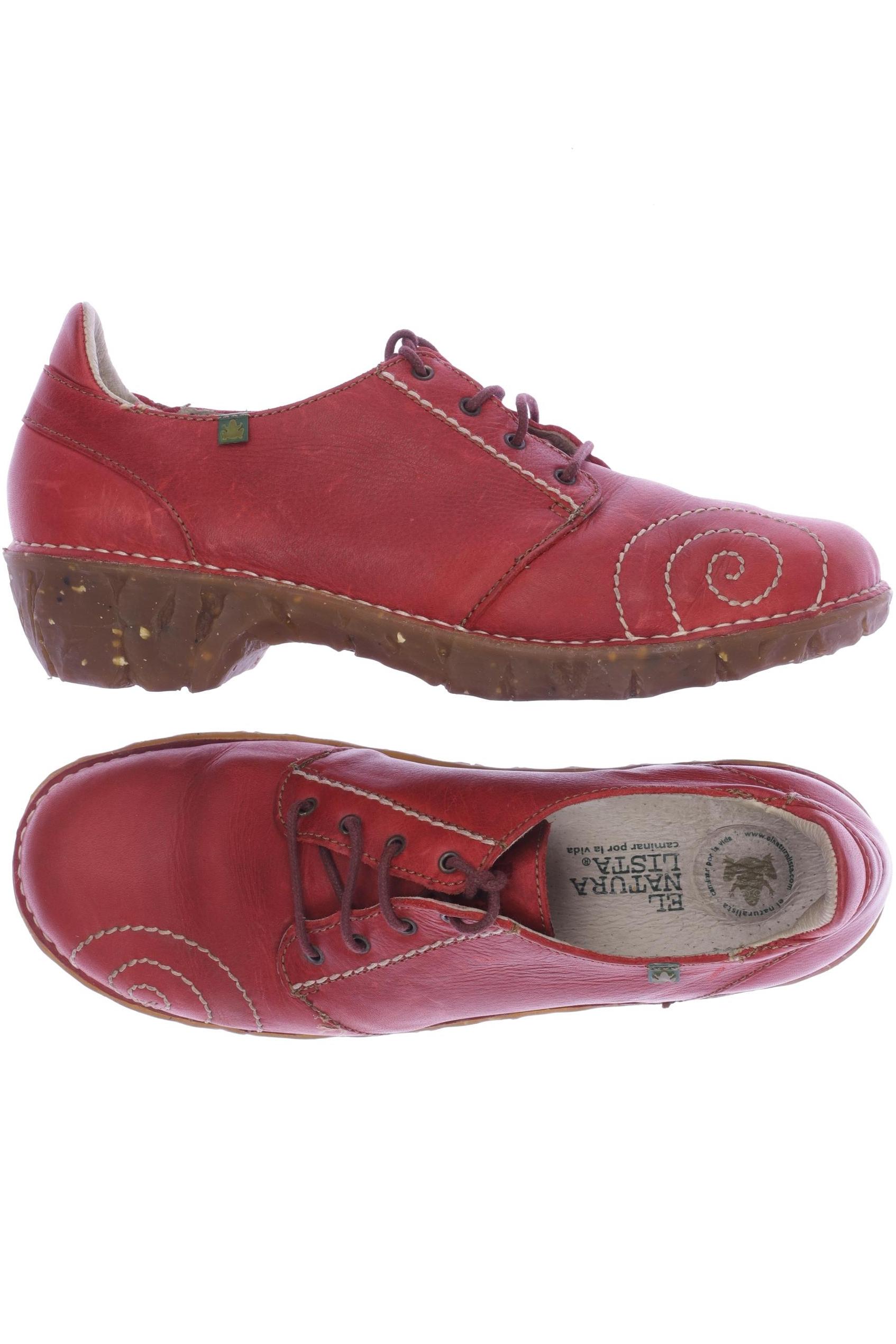 

El Naturalista Damen Halbschuh, rot, Gr. 42