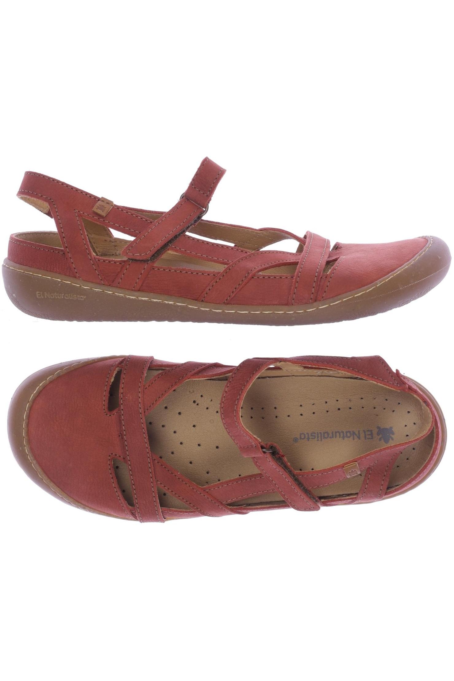 

El Naturalista Damen Ballerinas, rot, Gr. 39