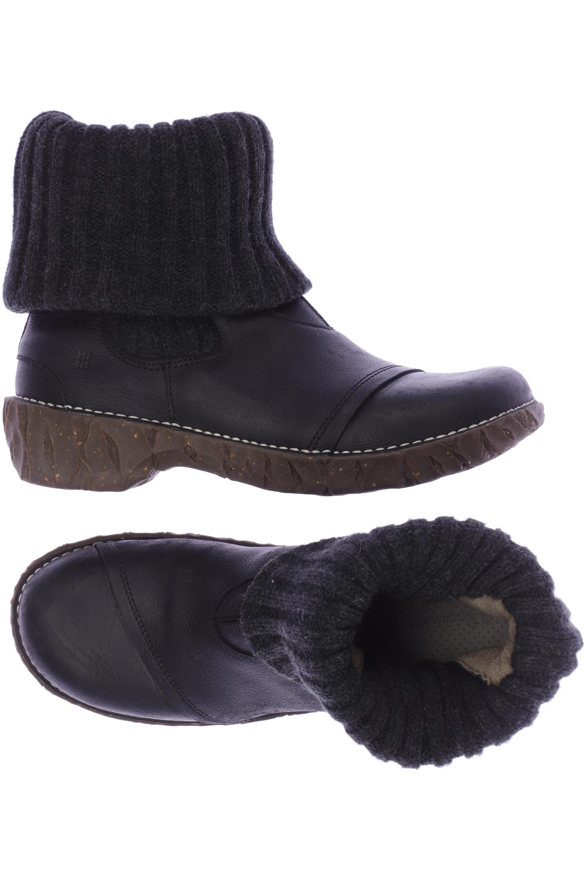 

El Naturalista Damen Stiefelette, schwarz, Gr. 42