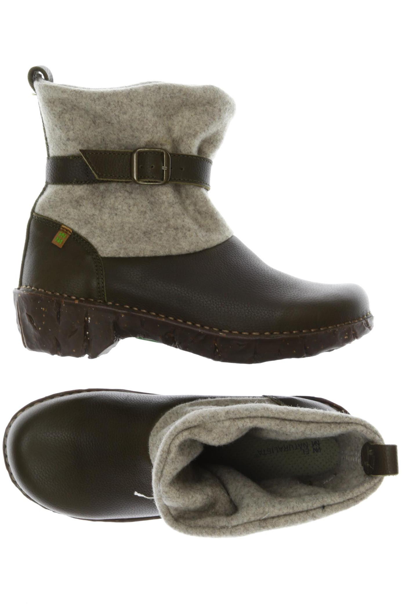 

El Naturalista Damen Stiefelette, grün, Gr. 37