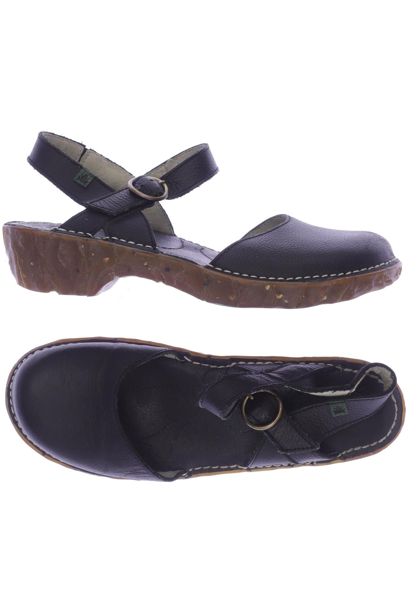 

El Naturalista Damen Sandale, schwarz