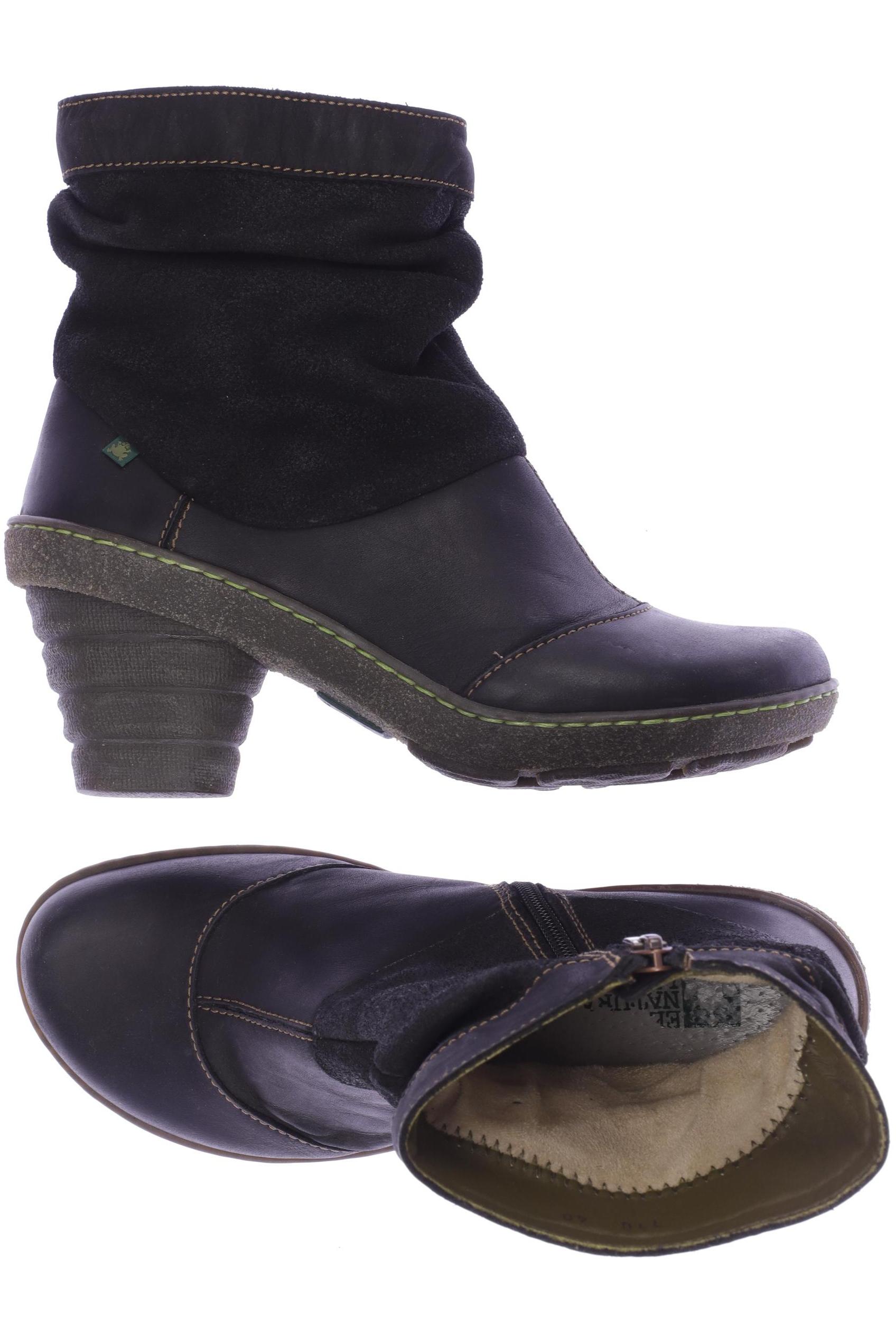 

El Naturalista Damen Stiefelette, schwarz, Gr. 40