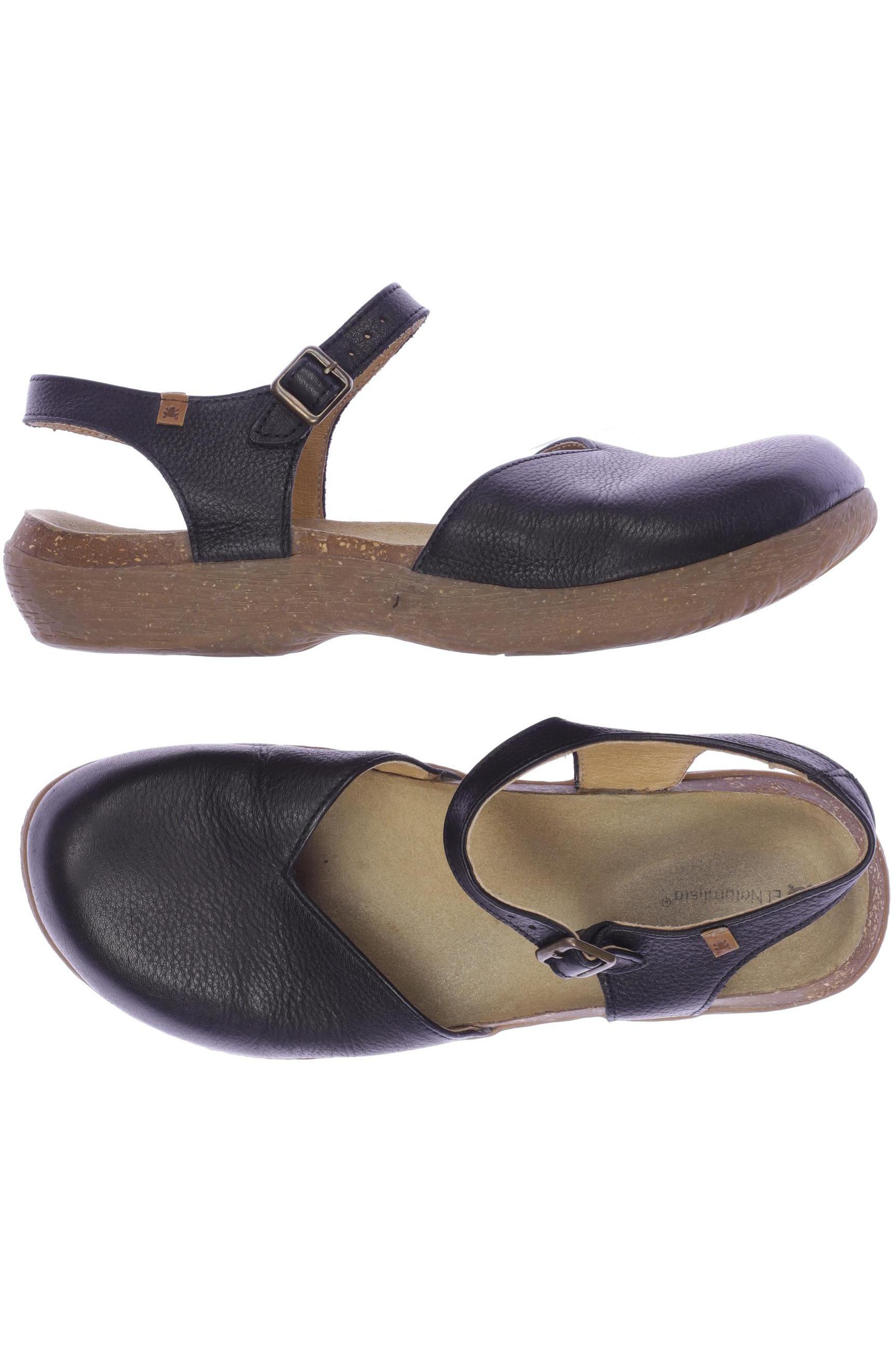 

El Naturalista Damen Ballerinas, schwarz, Gr. 41