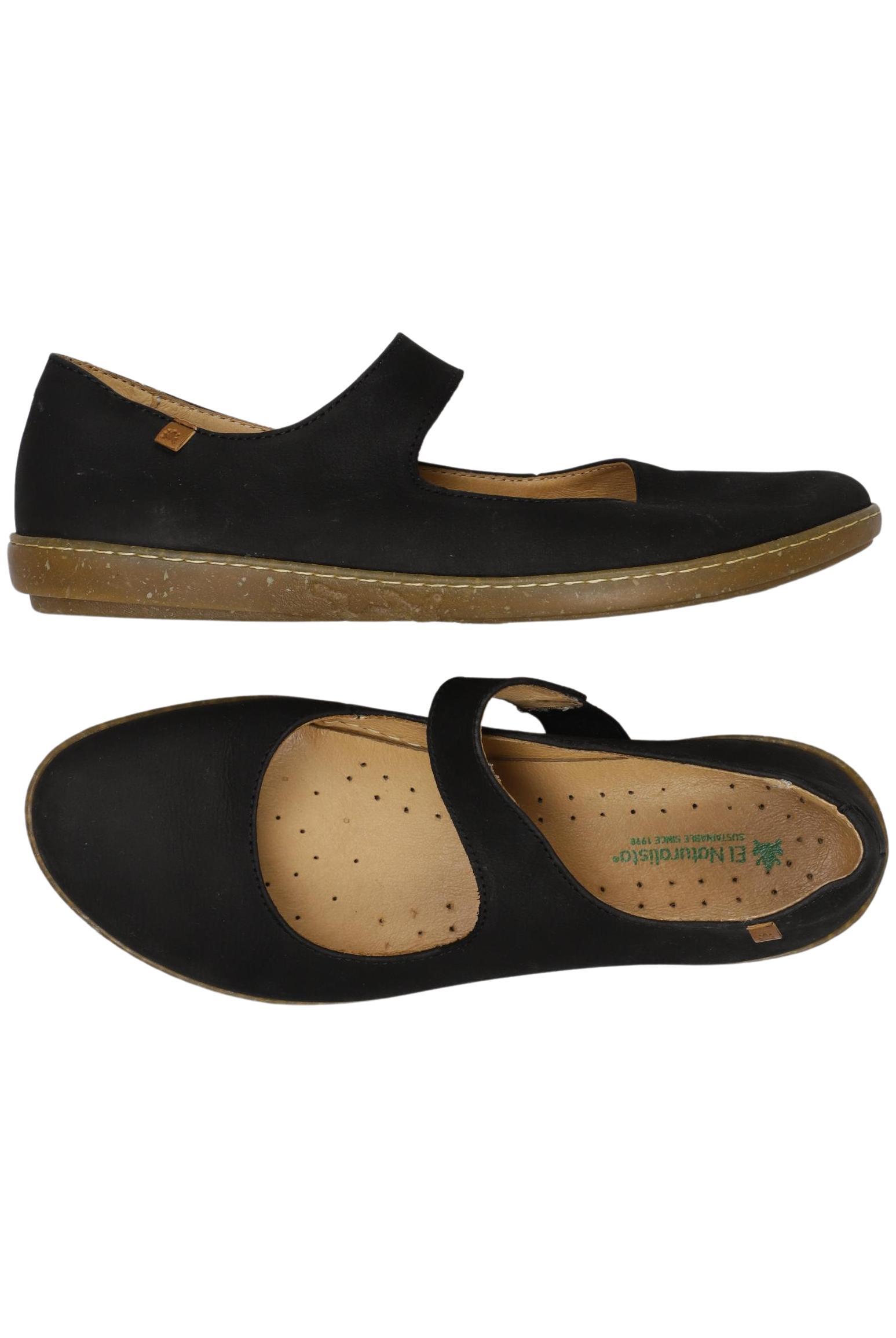 

El Naturalista Damen Ballerinas, schwarz, Gr. 40