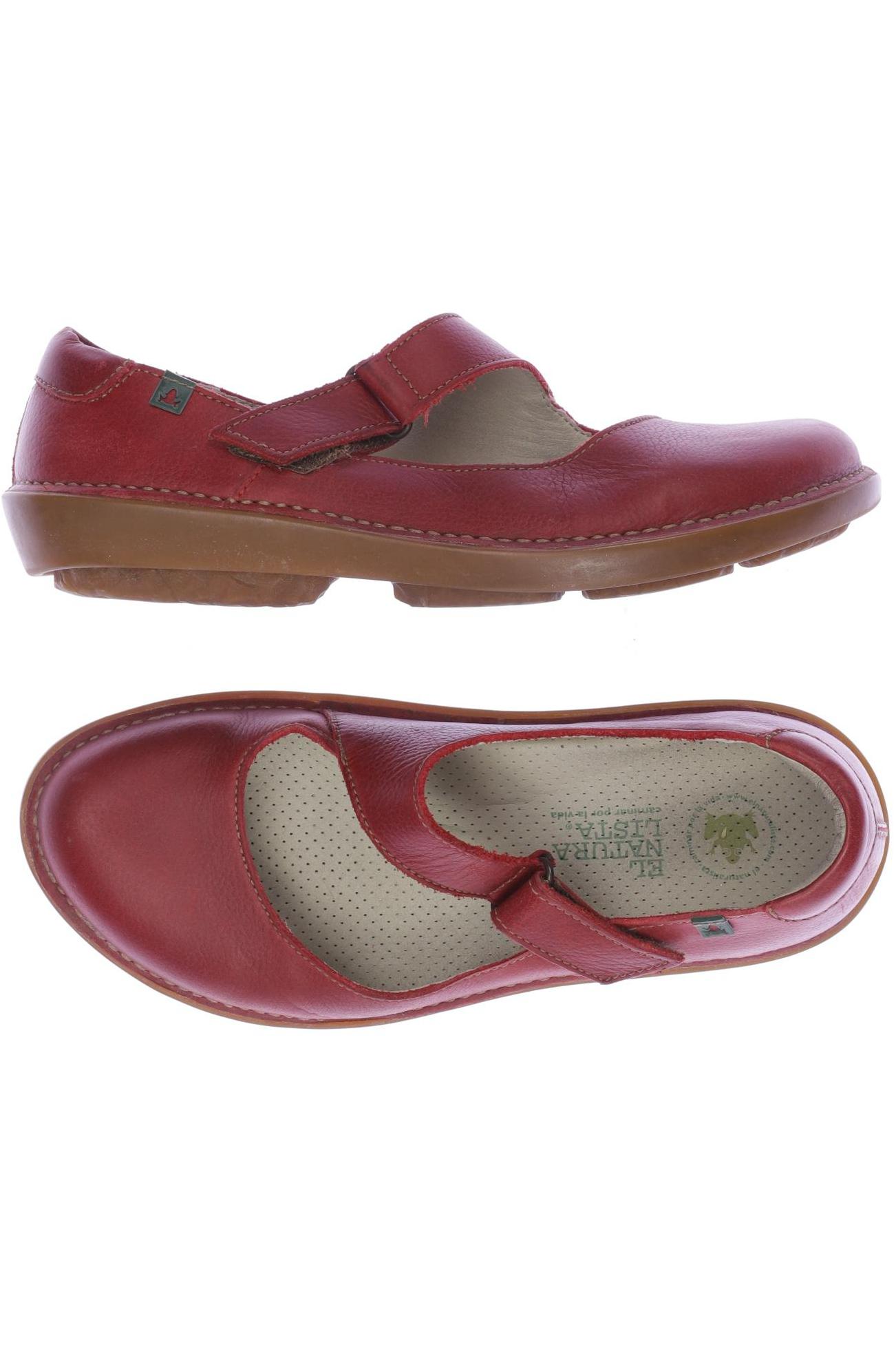

El Naturalista Damen Halbschuh, rot, Gr. 40