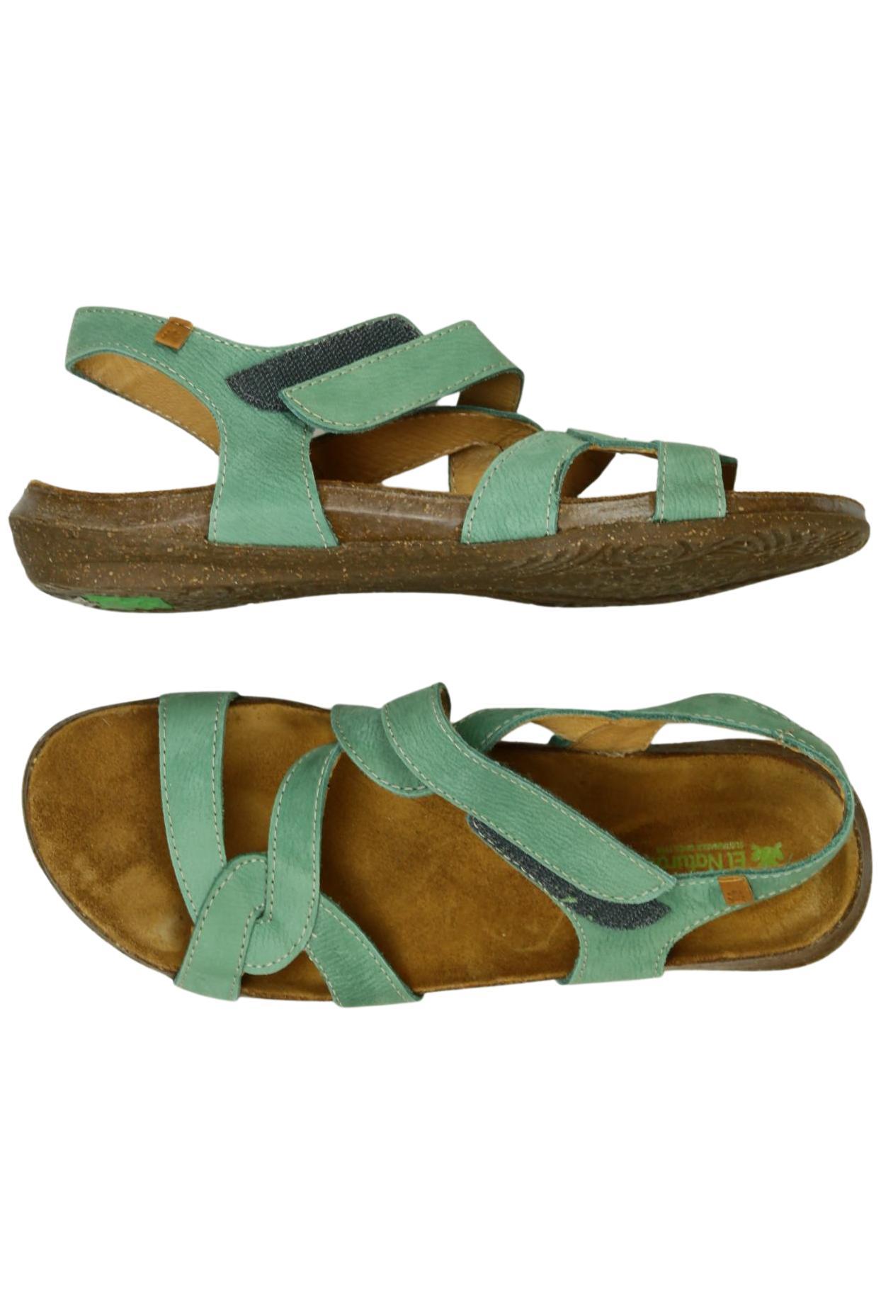 

El Naturalista Damen Sandale, hellgrün, Gr. 39