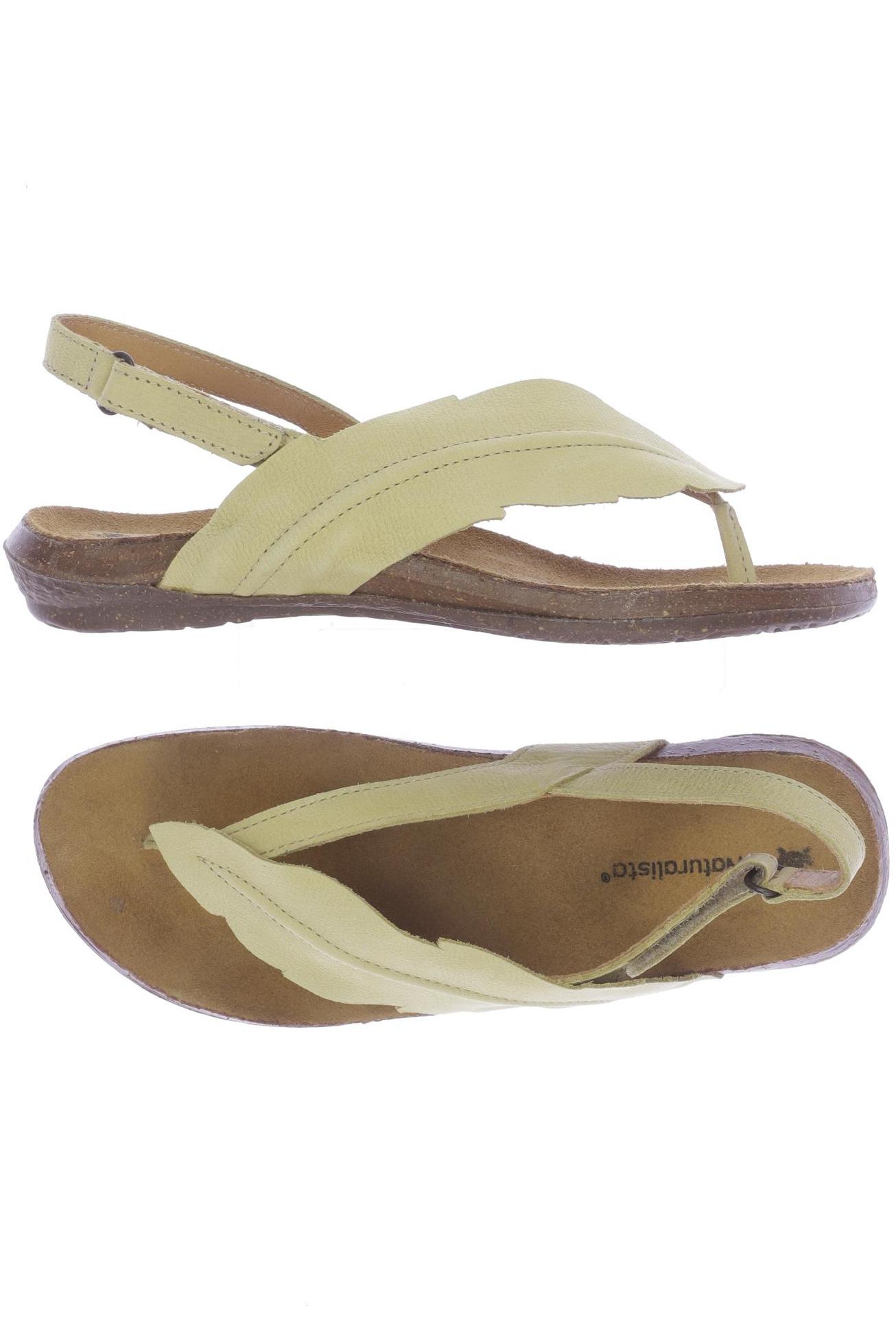 

El Naturalista Damen Sandale, gelb, Gr. 38