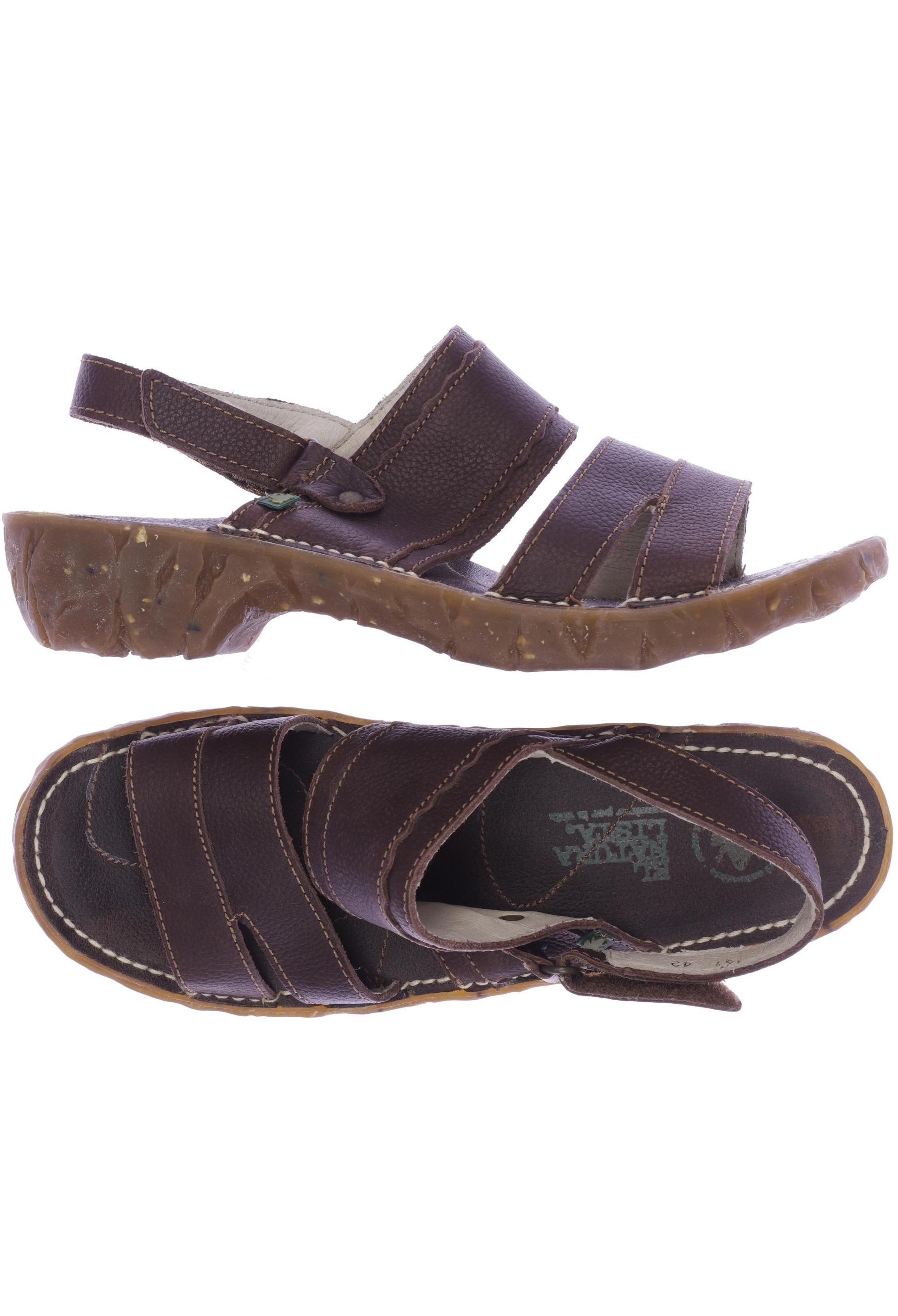 

El Naturalista Damen Sandale, braun, Gr. 42