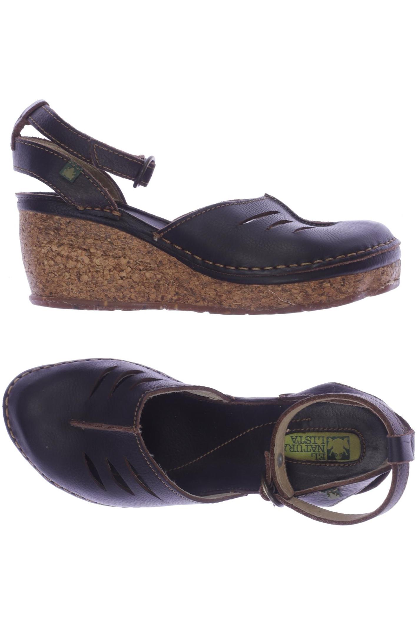 

El Naturalista Damen Sandale, schwarz