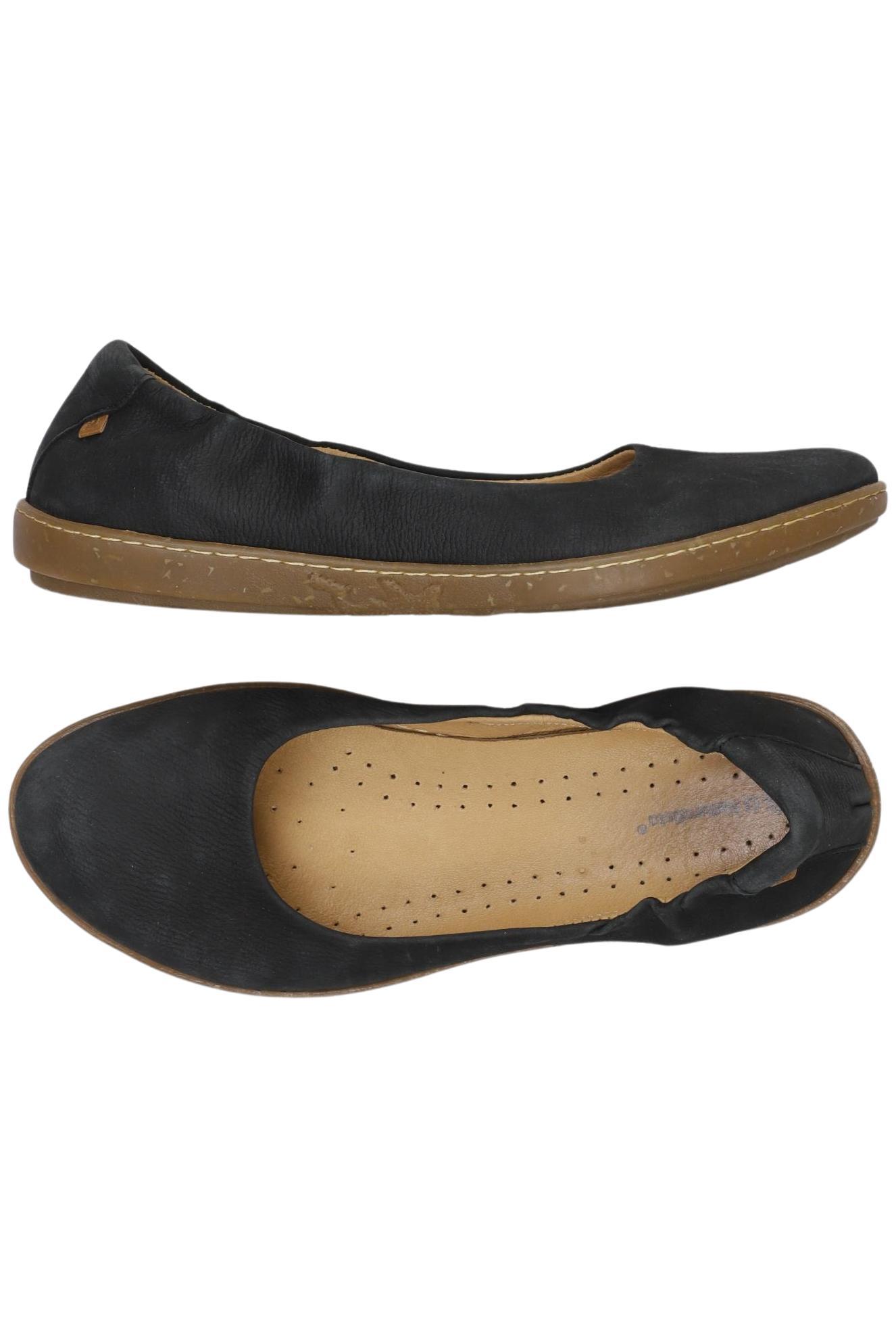 

El Naturalista Damen Ballerinas, schwarz, Gr. 39
