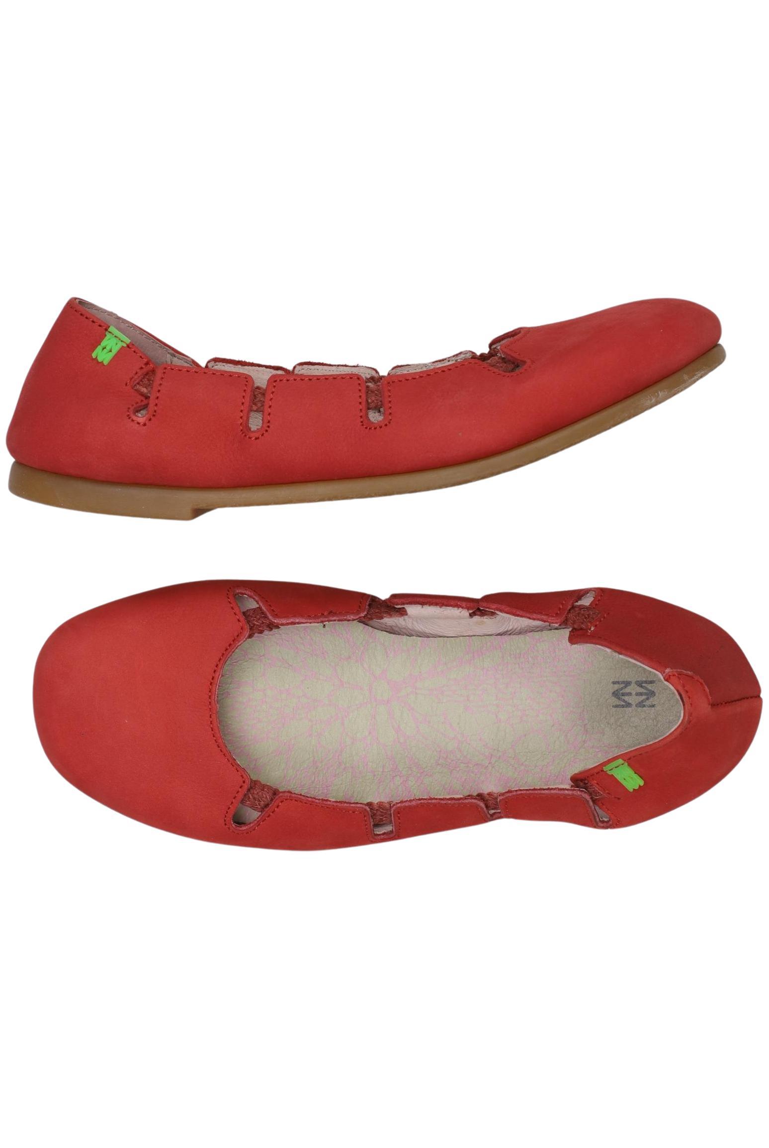 

El Naturalista Damen Ballerinas, rot, Gr. 36