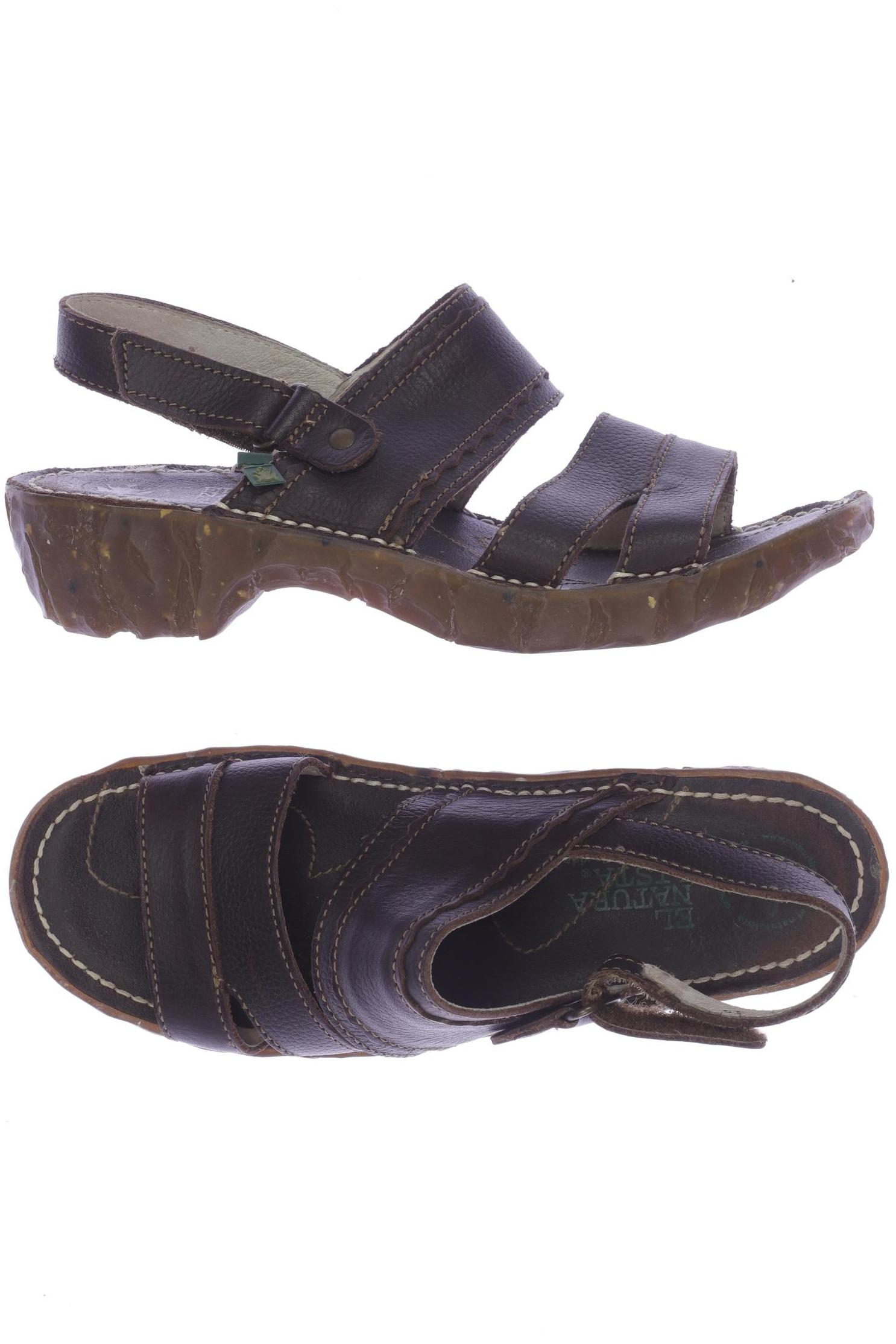 

El Naturalista Damen Sandale, braun, Gr. 39