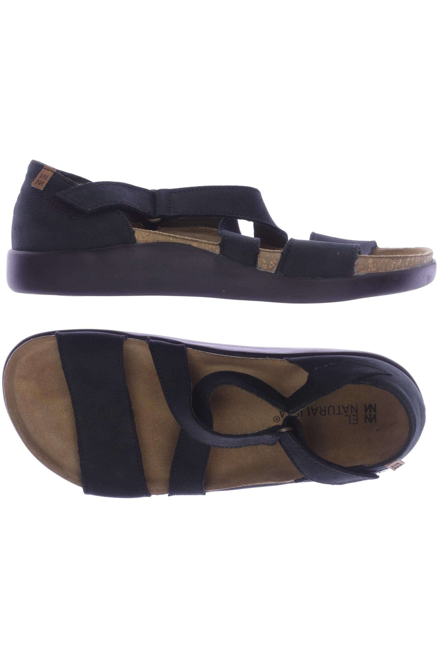 

El Naturalista Damen Sandale, schwarz
