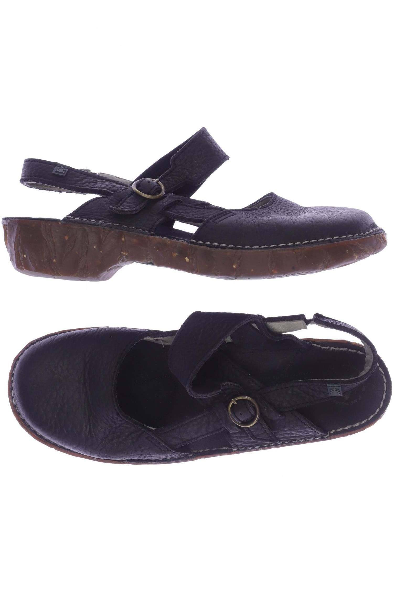 

El Naturalista Damen Sandale, schwarz