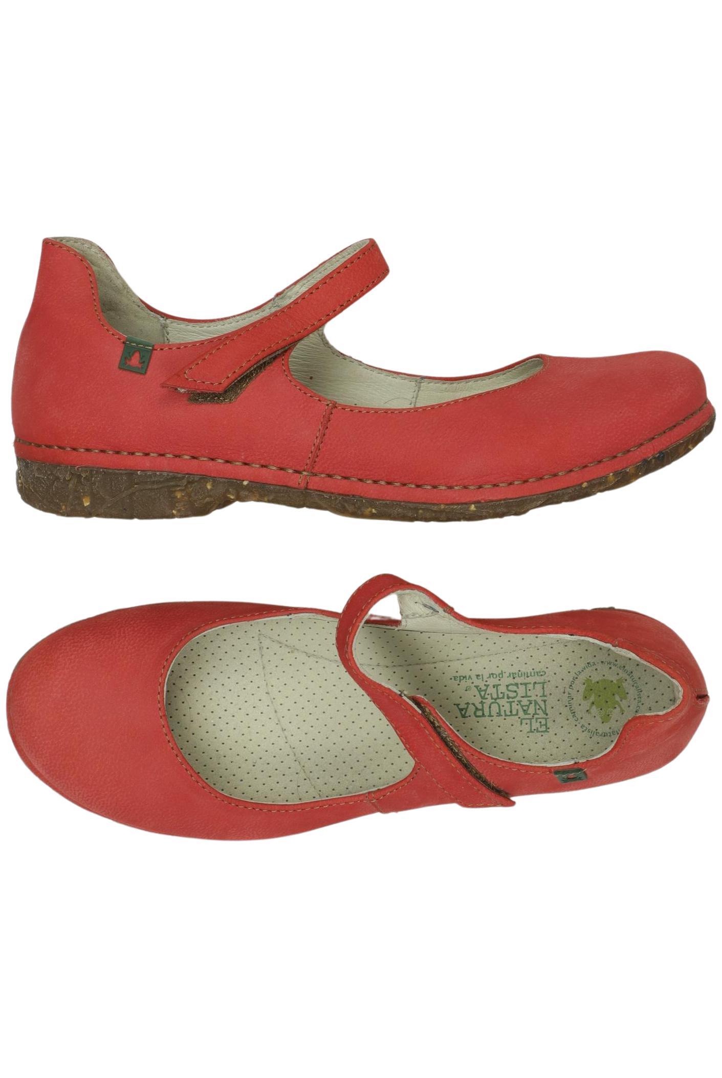

El Naturalista Damen Ballerinas, rot, Gr. 39