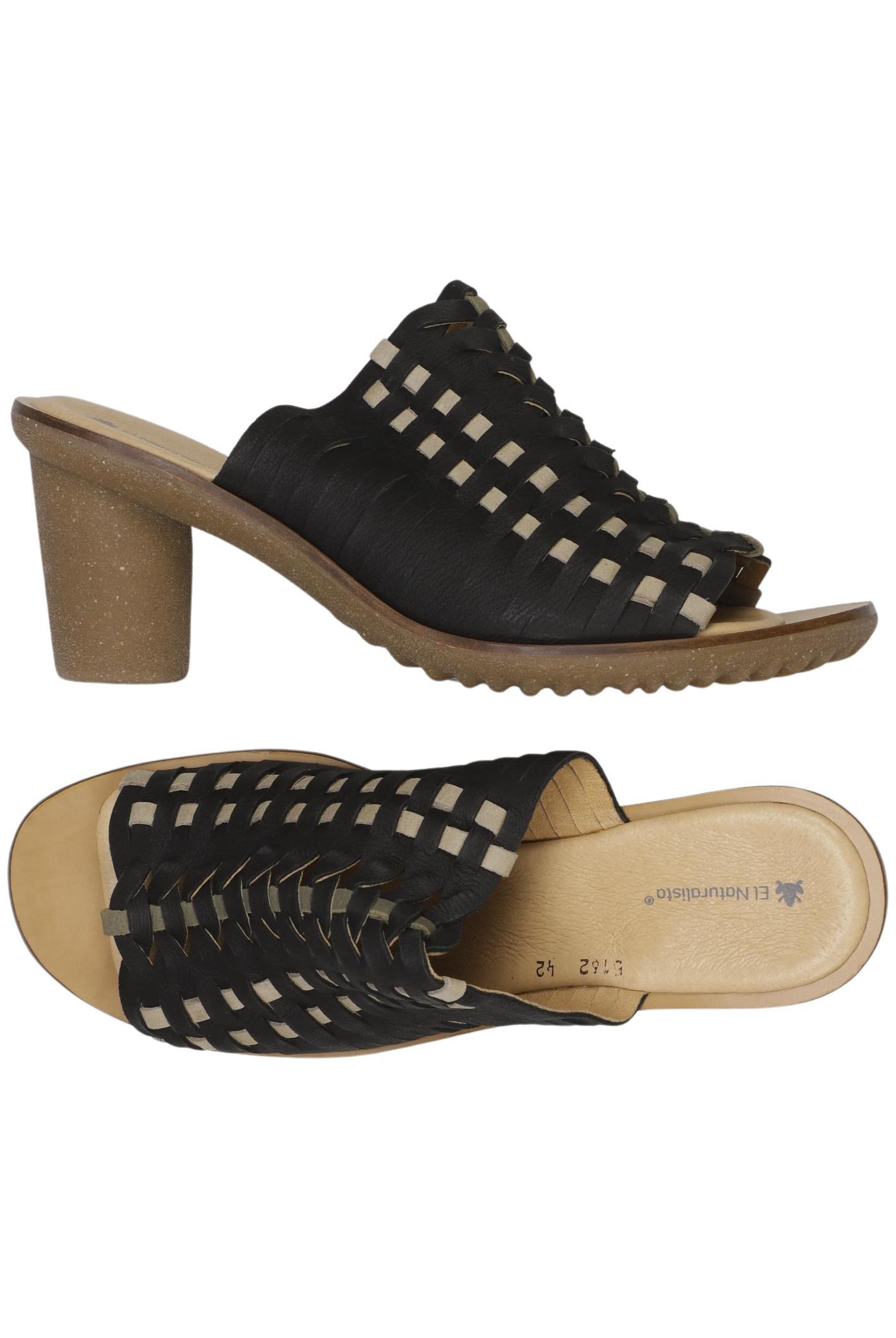 

El Naturalista Damen Sandale, schwarz, Gr. 42