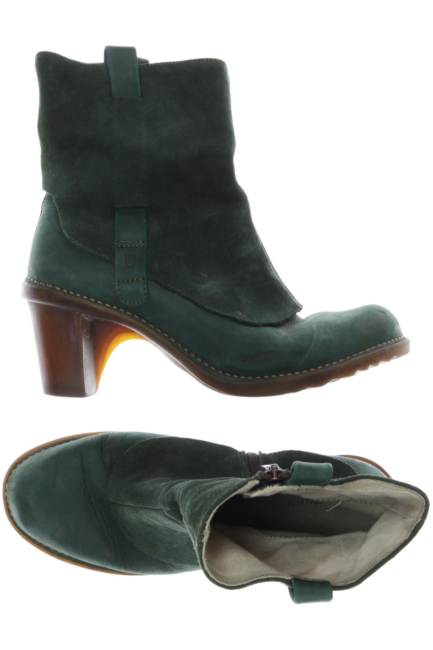 

El Naturalista Damen Stiefelette, grün, Gr. 40