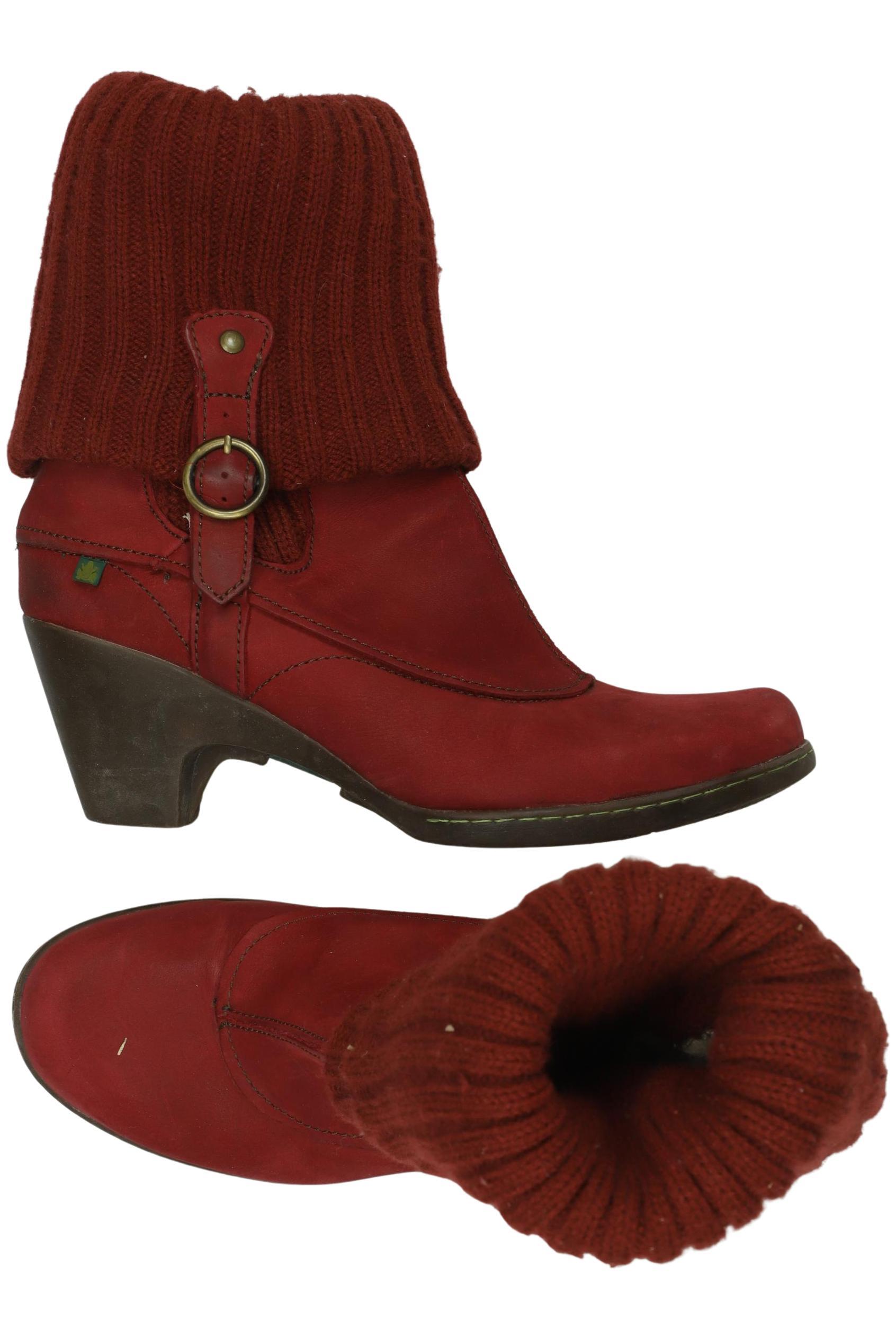

El Naturalista Damen Stiefelette, rot, Gr. 41