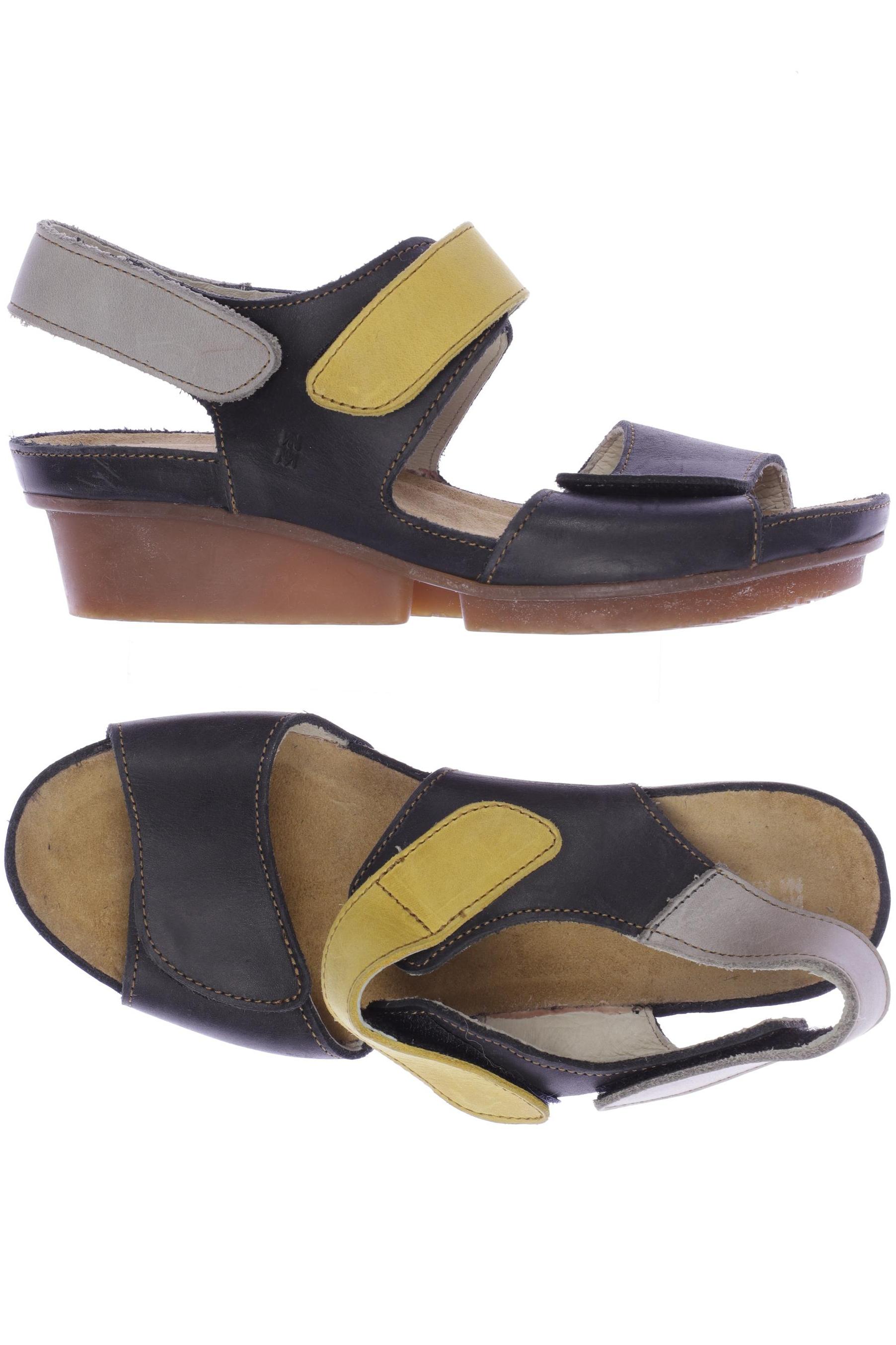 

El Naturalista Damen Sandale, schwarz, Gr. 37
