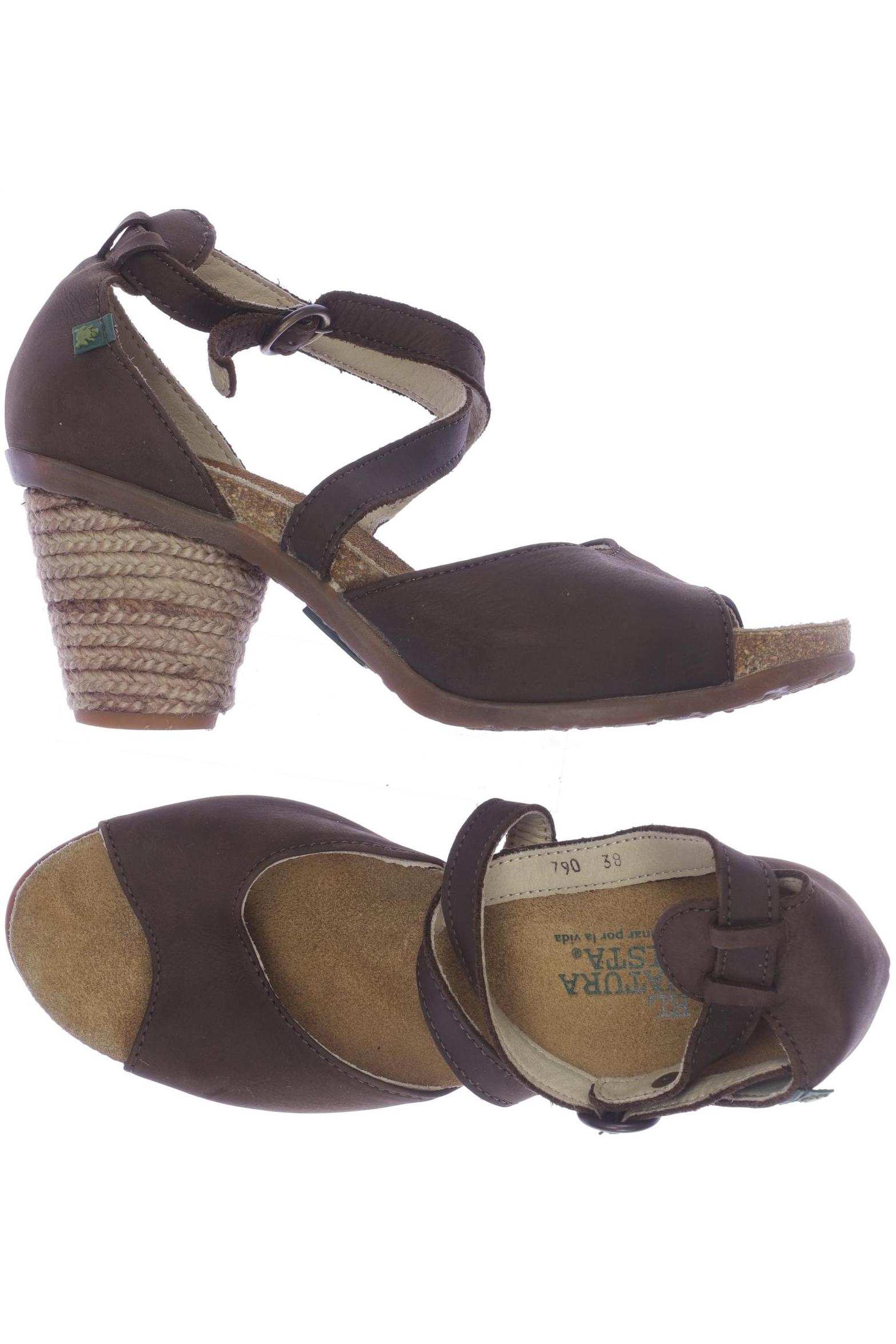 

El Naturalista Damen Sandale, braun, Gr. 38