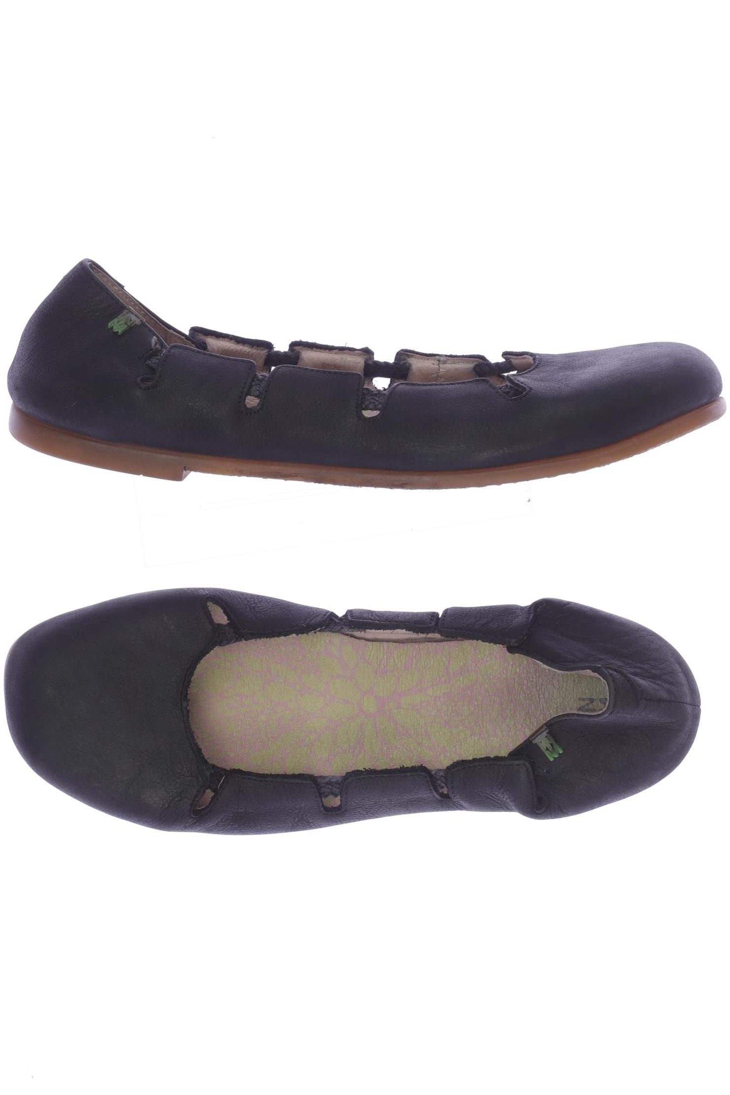 

El Naturalista Damen Ballerinas, schwarz, Gr. 39