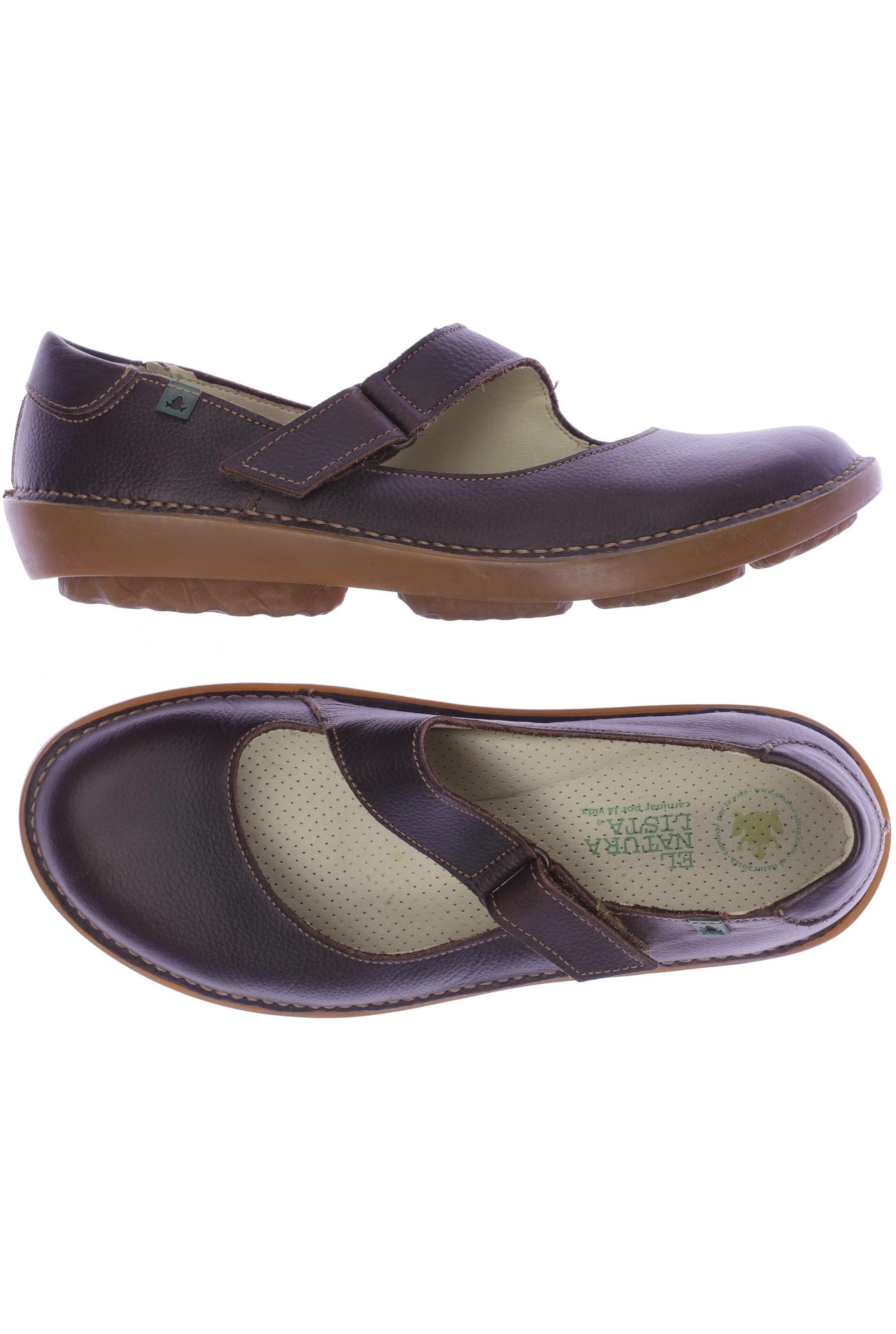 

El Naturalista Damen Ballerinas, braun, Gr. 41