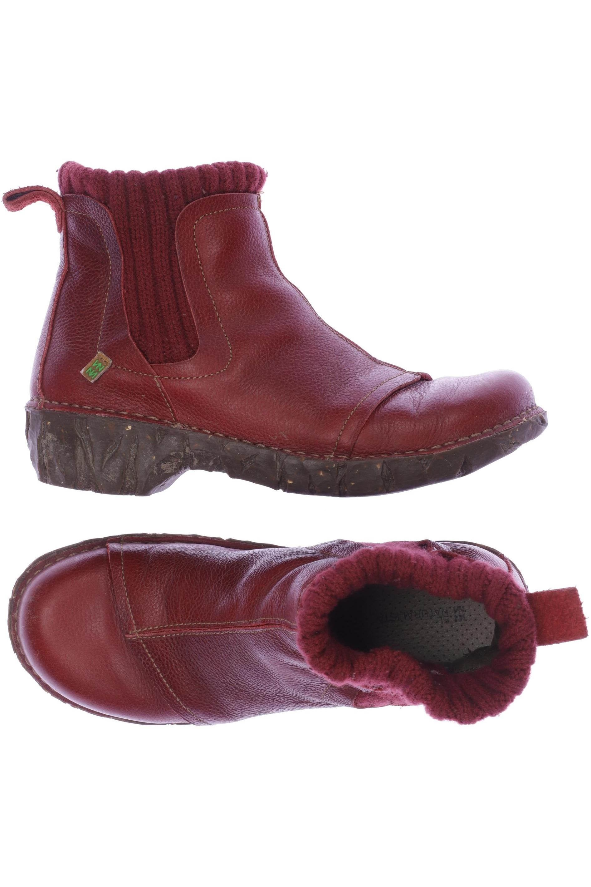 

El Naturalista Damen Stiefelette, rot, Gr. 39