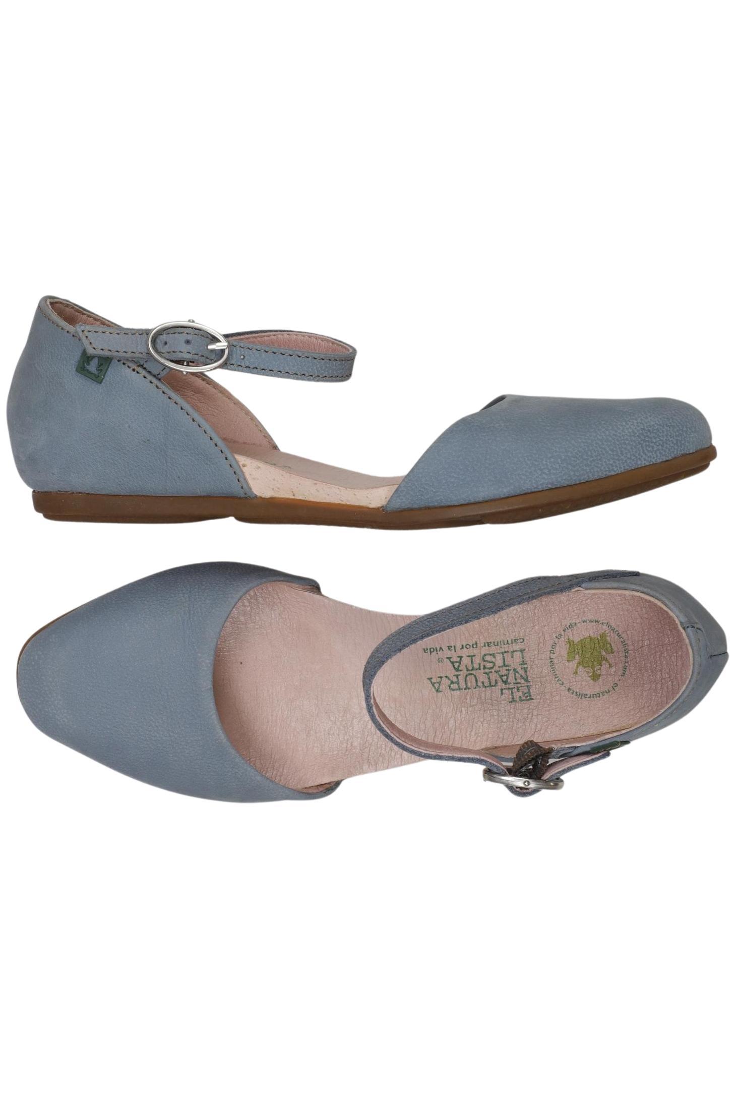 

El Naturalista Damen Ballerinas, hellblau, Gr. 37