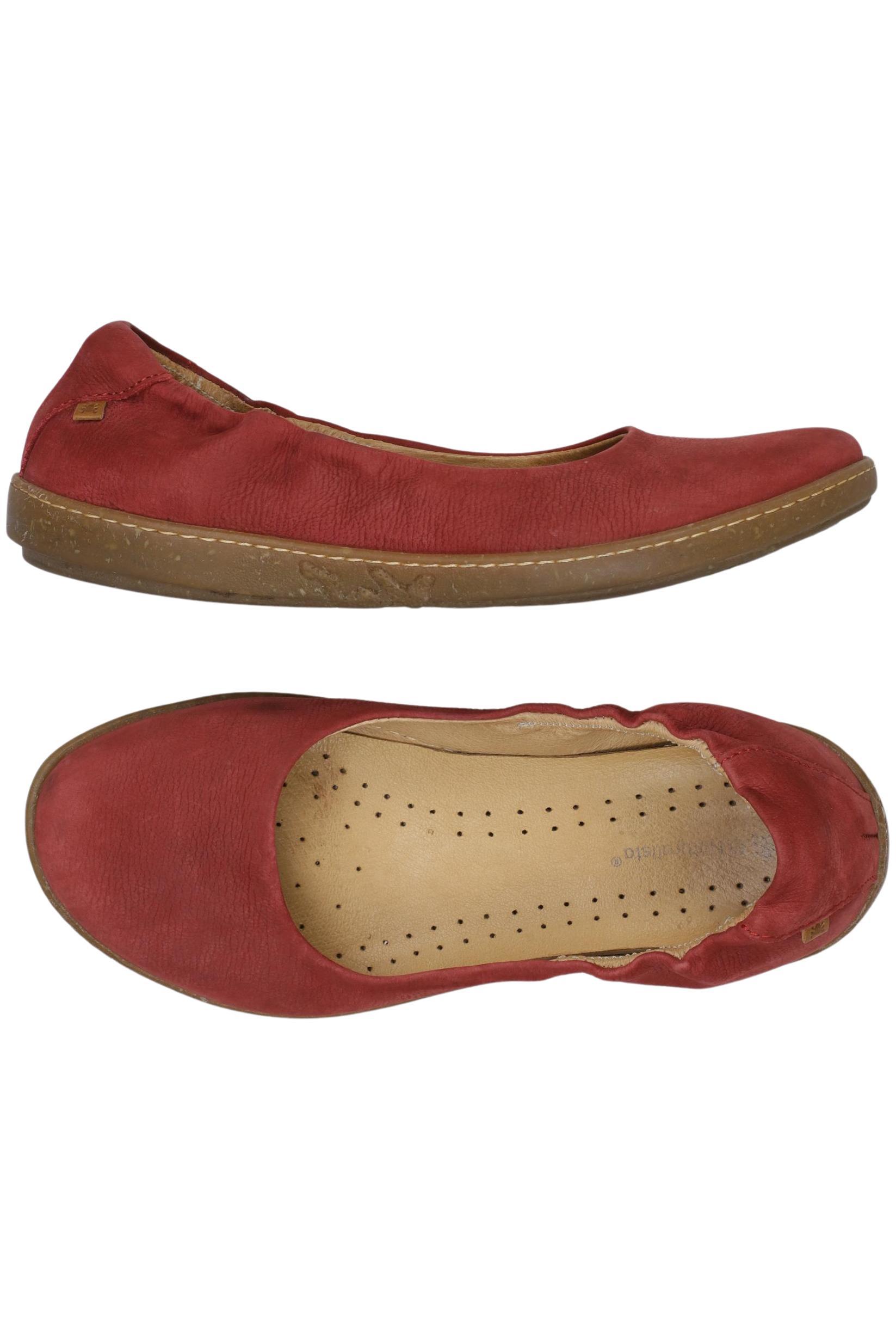 

El Naturalista Damen Ballerinas, rot, Gr. 37