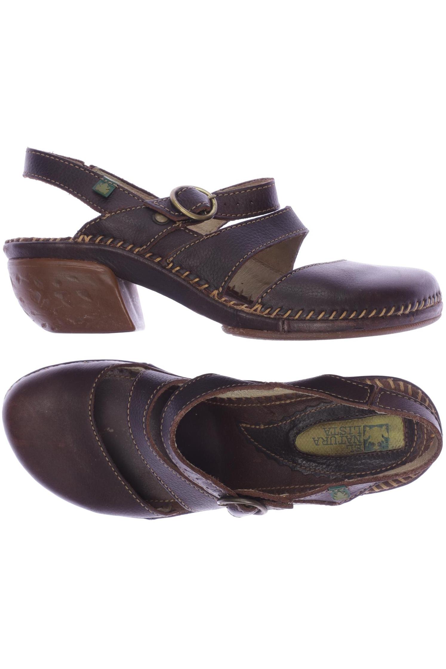 

El Naturalista Damen Sandale, braun, Gr. 39