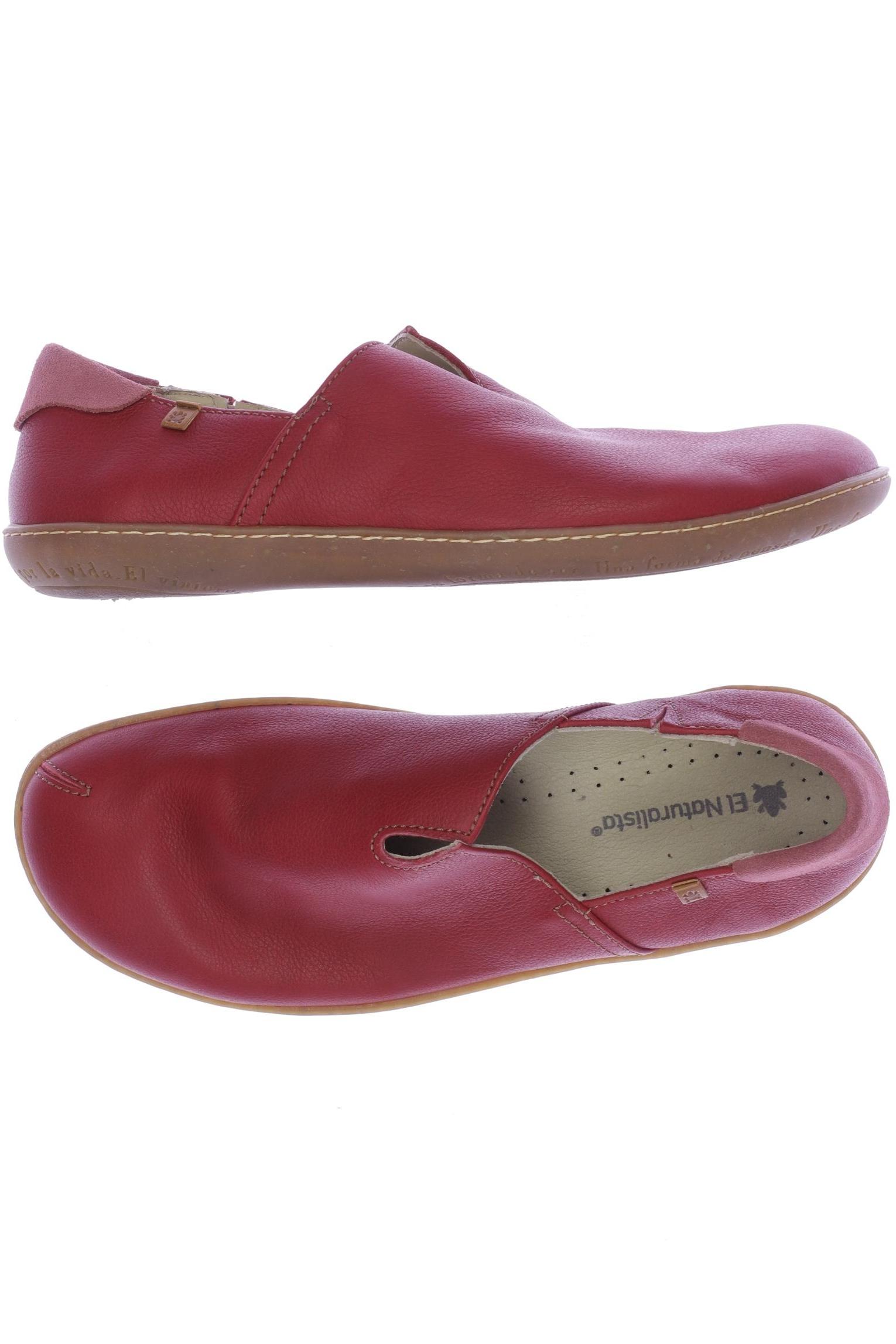 

El Naturalista Damen Halbschuh, rot, Gr. 40