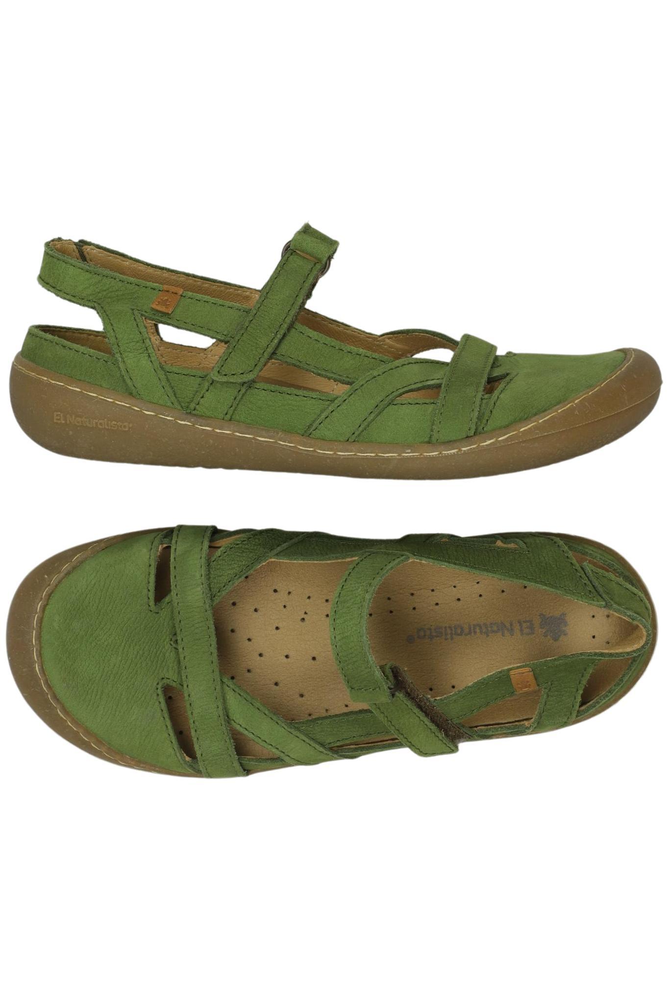 

El Naturalista Damen Sandale, grün, Gr. 36
