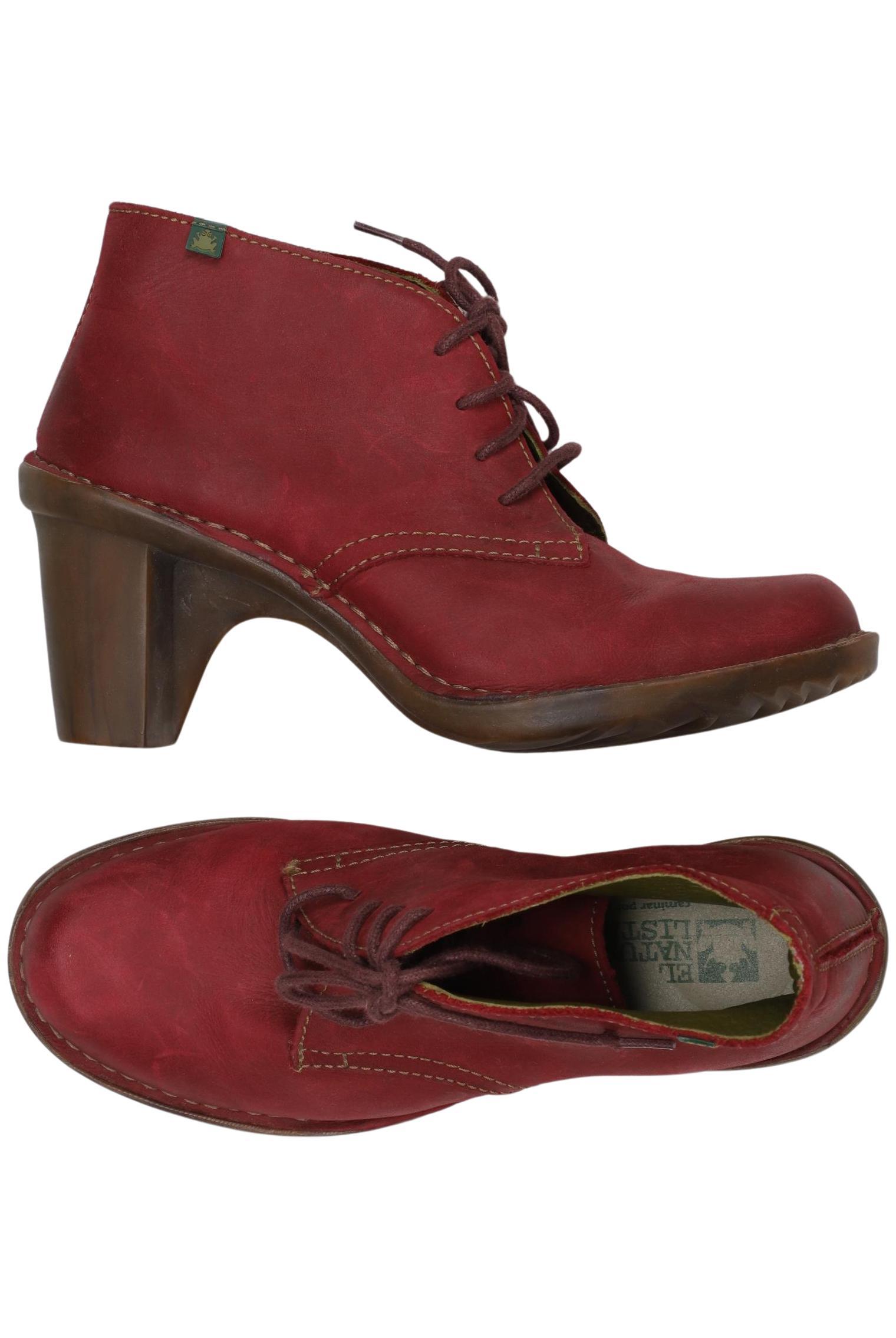 

El Naturalista Damen Stiefelette, rot, Gr. 37