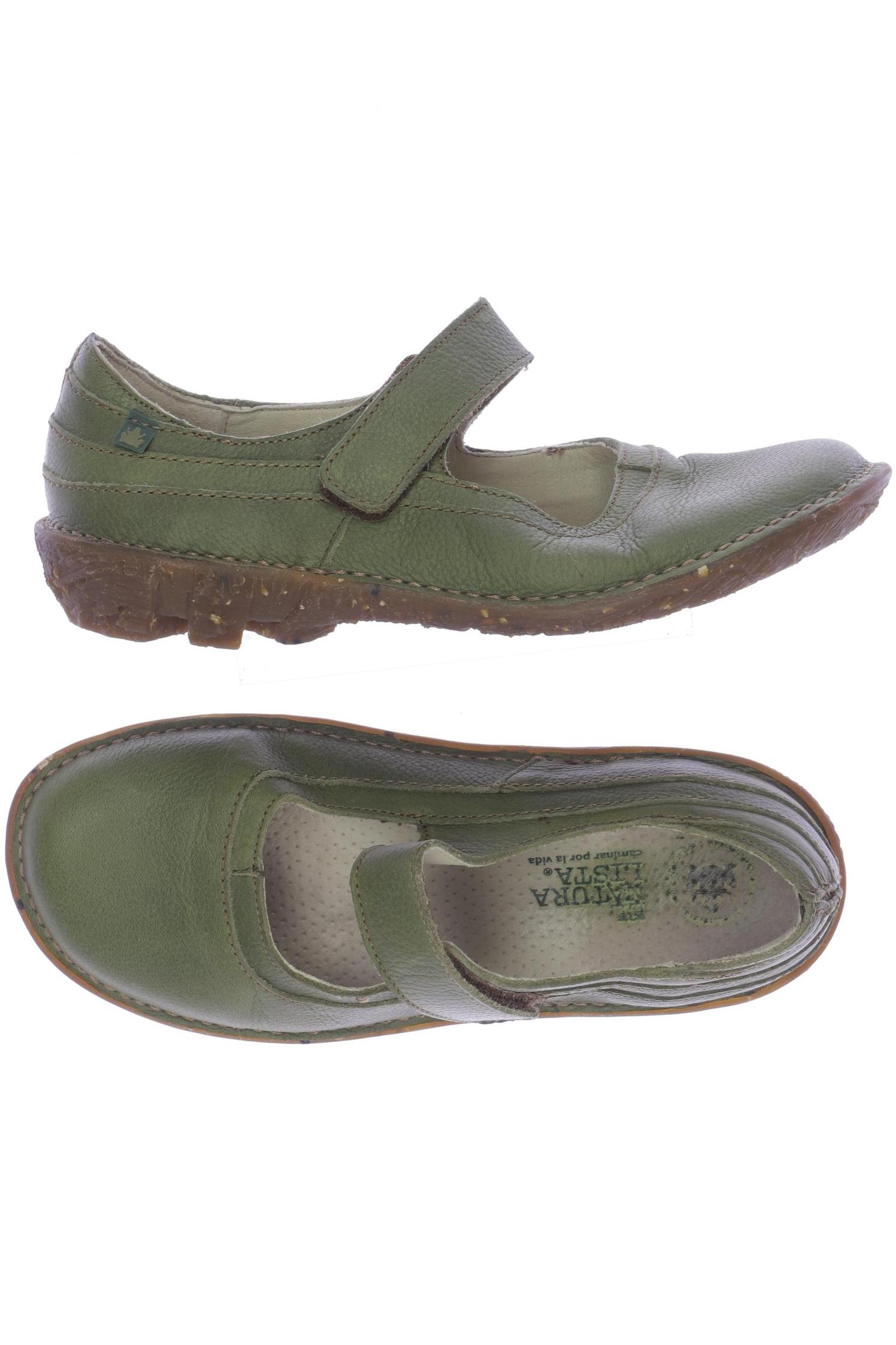 

El Naturalista Damen Ballerinas, grün, Gr. 39
