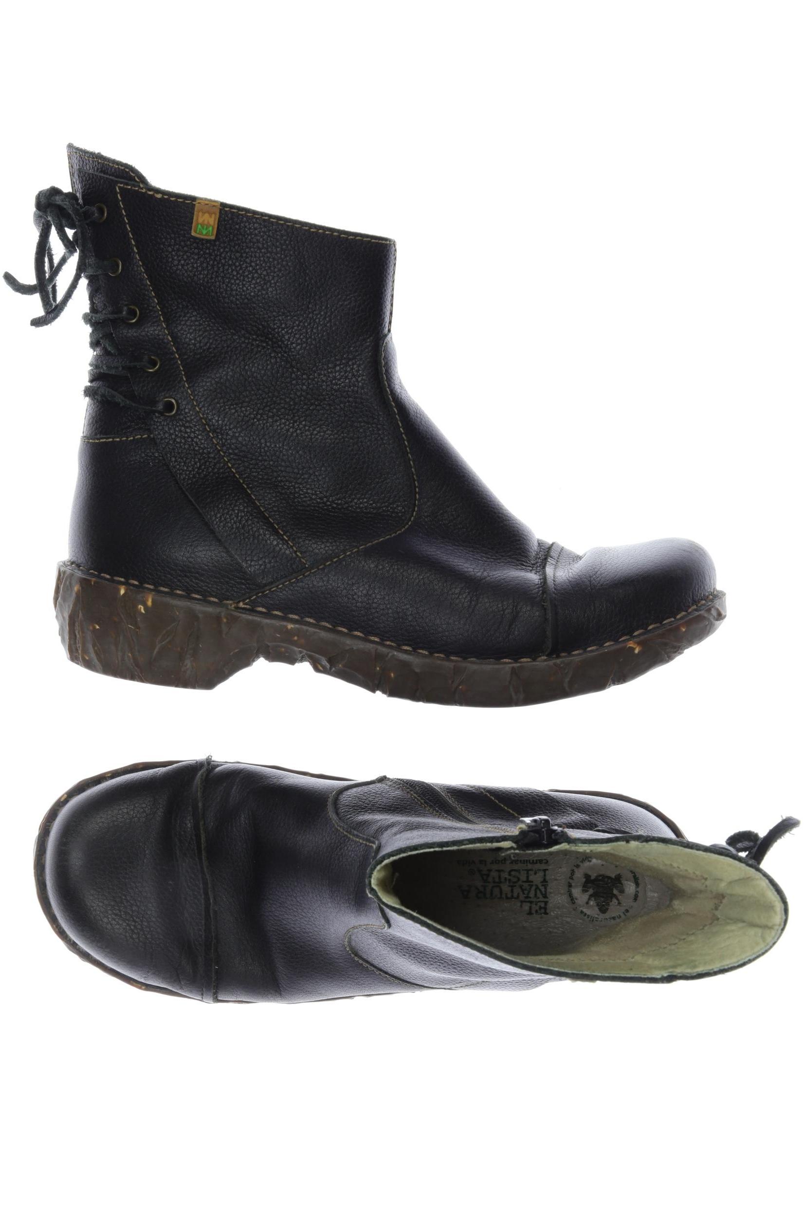 

El Naturalista Damen Stiefelette, schwarz, Gr. 39