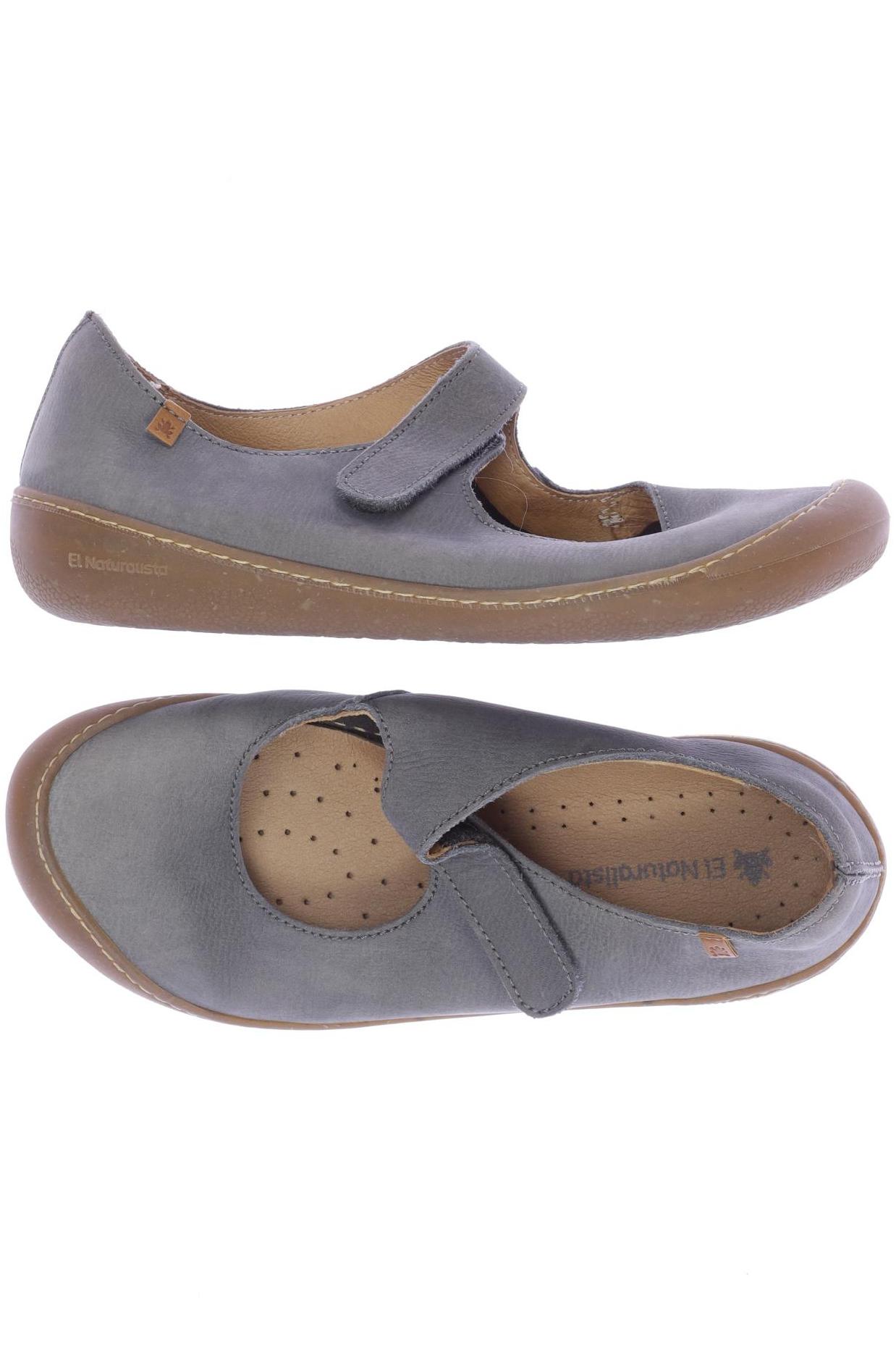 

El Naturalista Damen Ballerinas, grau, Gr. 37