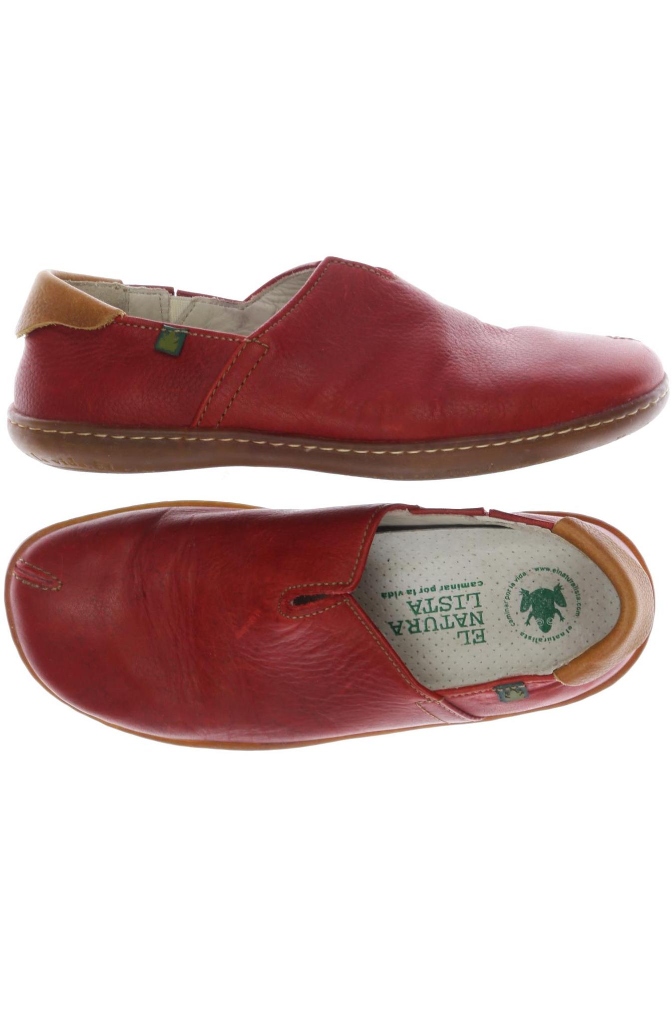 

El Naturalista Damen Halbschuh, rot, Gr. 36