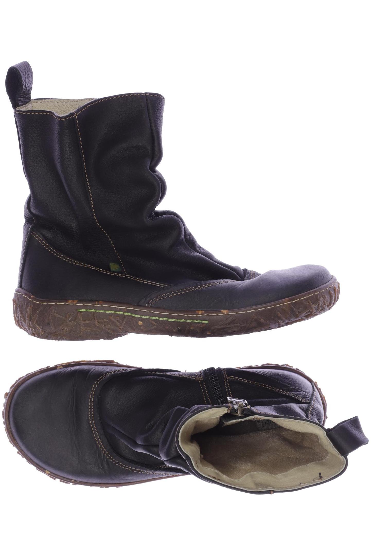 Thumbnail - El Naturalista Damen Stiefelette, schwarz, Gr. 38