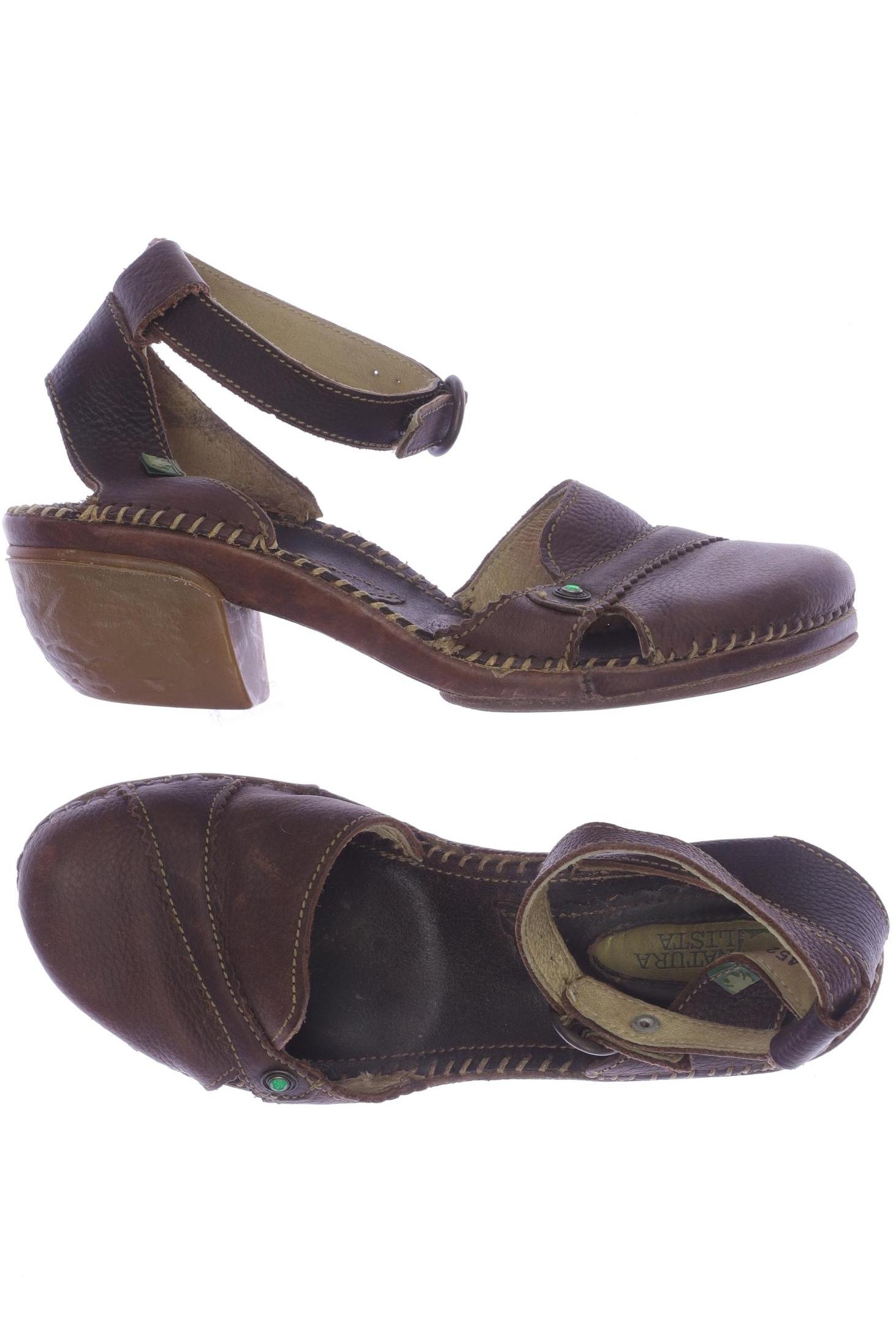 

El Naturalista Damen Sandale, braun, Gr. 37
