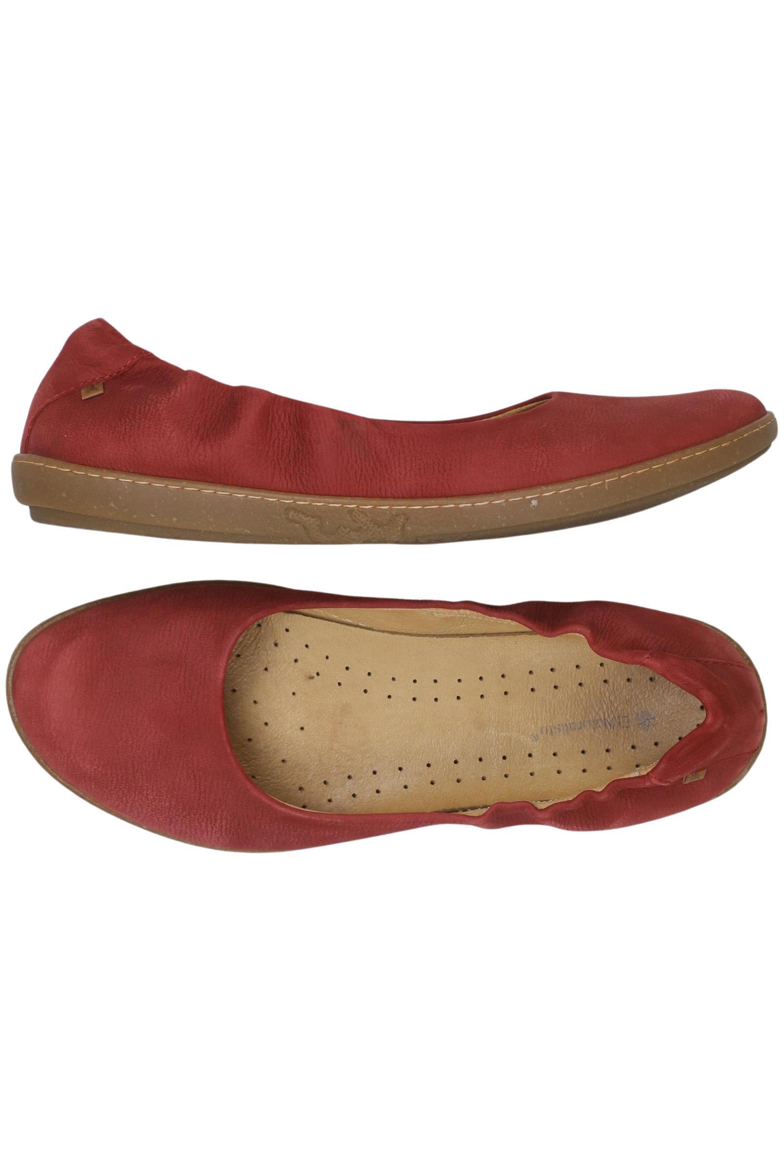 

El Naturalista Damen Ballerinas, rot, Gr. 42