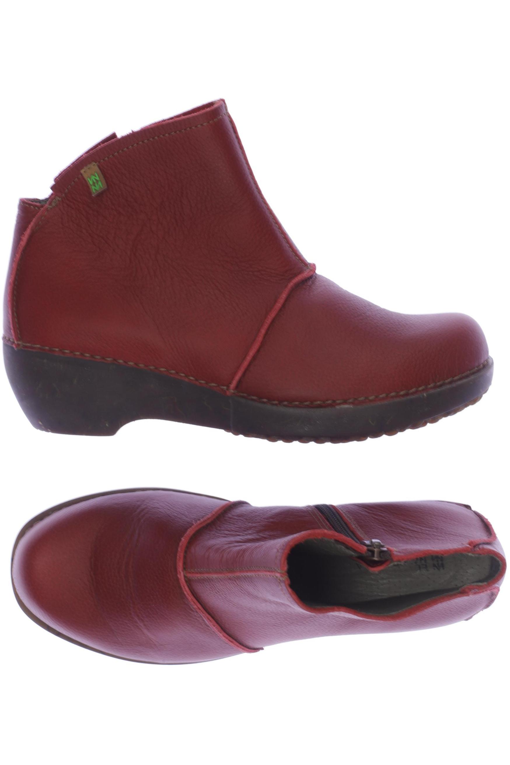 

El Naturalista Damen Stiefelette, rot, Gr. 38