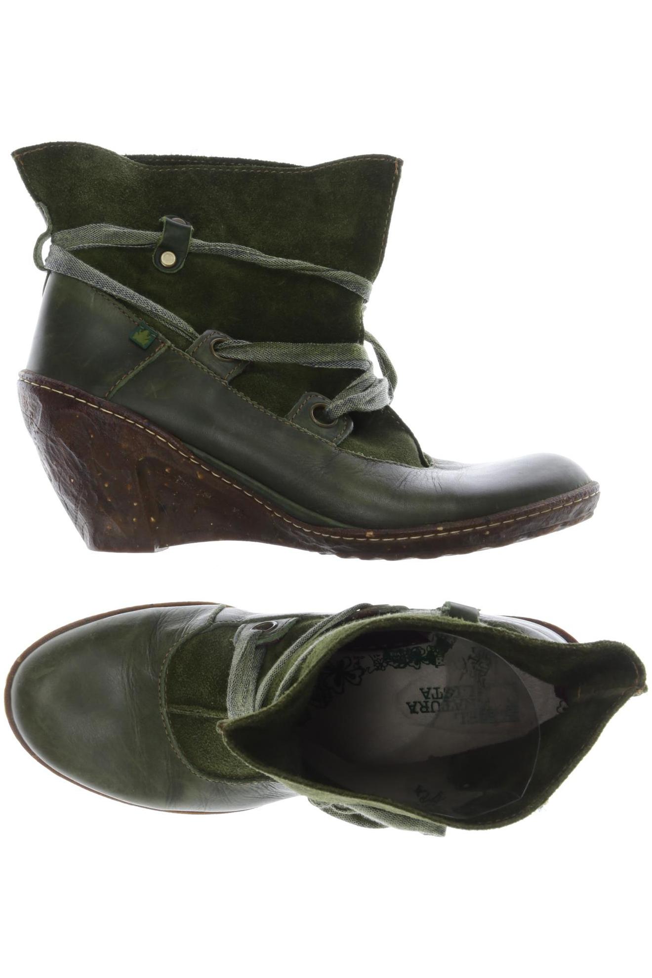 

El Naturalista Damen Stiefelette, grün, Gr. 39