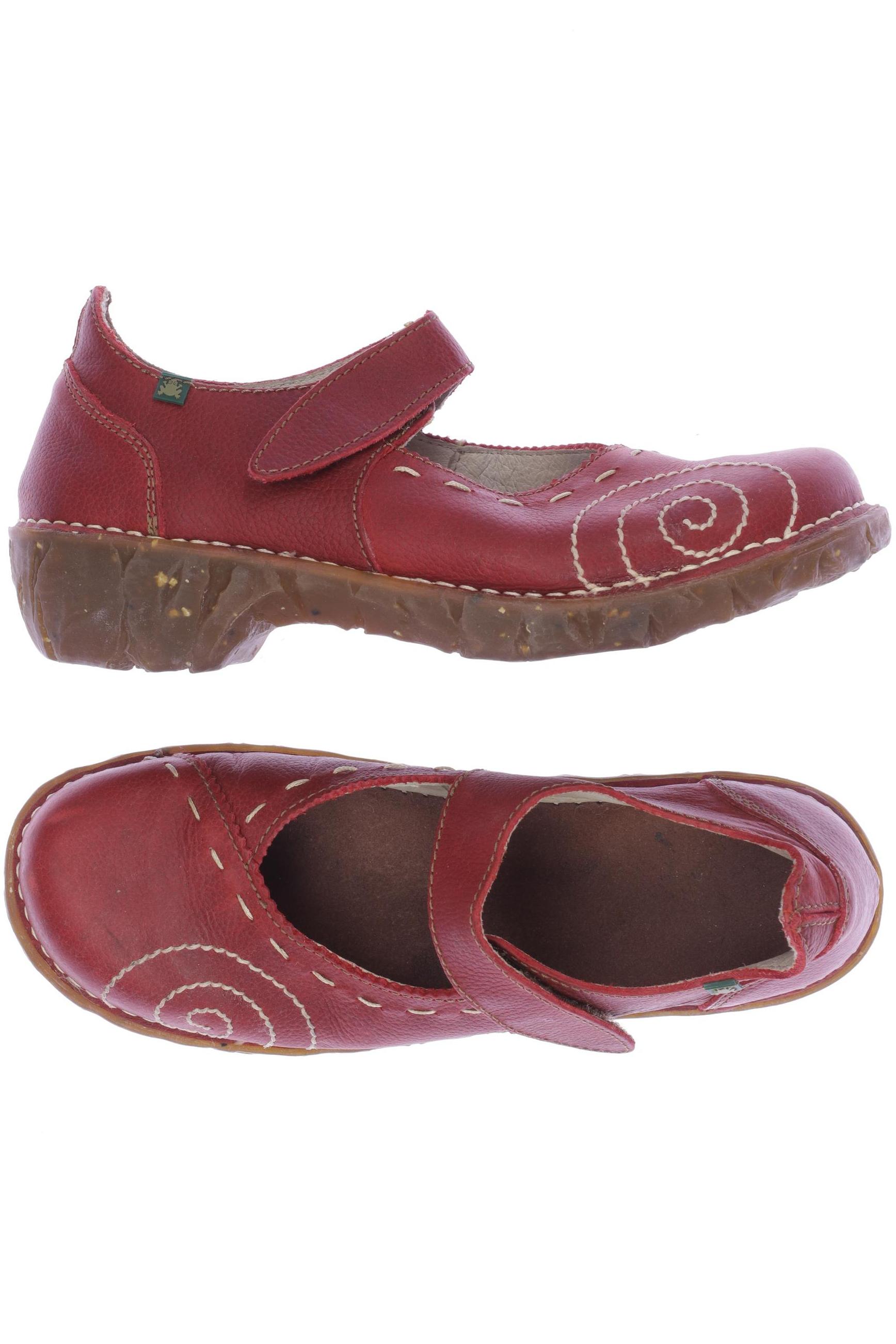 

El Naturalista Damen Halbschuh, rot, Gr. 41