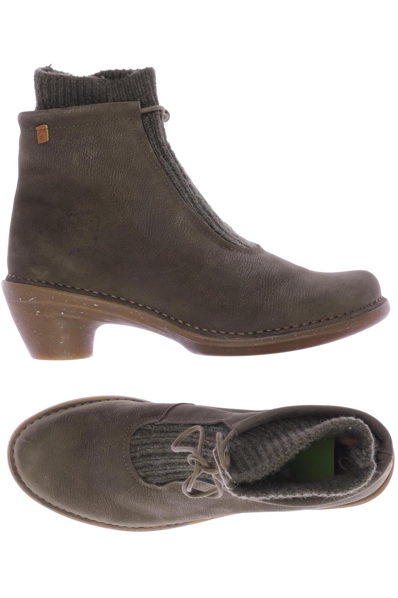 

El Naturalista Damen Stiefelette, grün, Gr. 40
