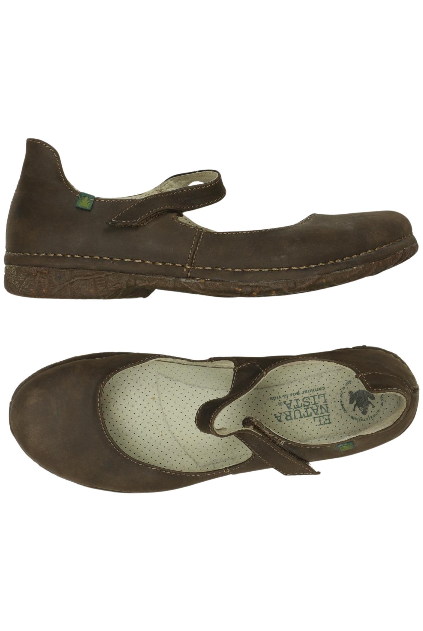 

El Naturalista Damen Ballerinas, braun, Gr. 39