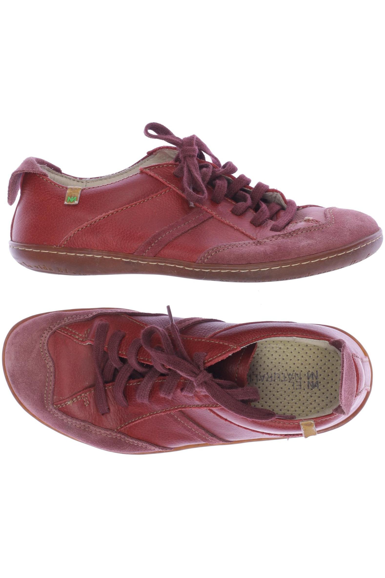 

El Naturalista Damen Halbschuh, rot, Gr. 37
